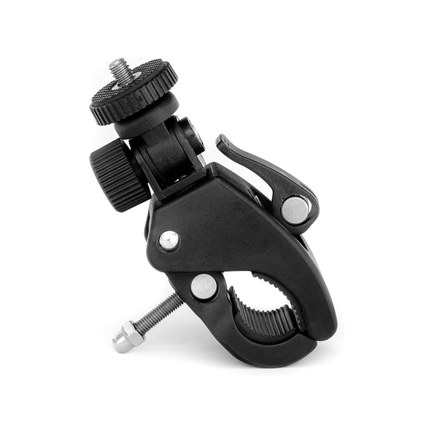 Nootle Quick Release Pipe Clamp 1/4 20 Thread for Cameras and Nootle Mounts Works for Tripods Music Microphone Stands Any Pipe Bar 1.5 Inches
