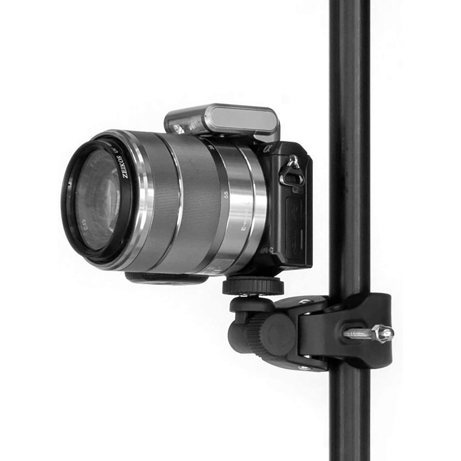 Nootle Quick Release Pipe Clamp 1/4 20 Thread for Cameras and Nootle Mounts Works for Tripods Music Microphone Stands Any Pipe Bar 1.5 Inches