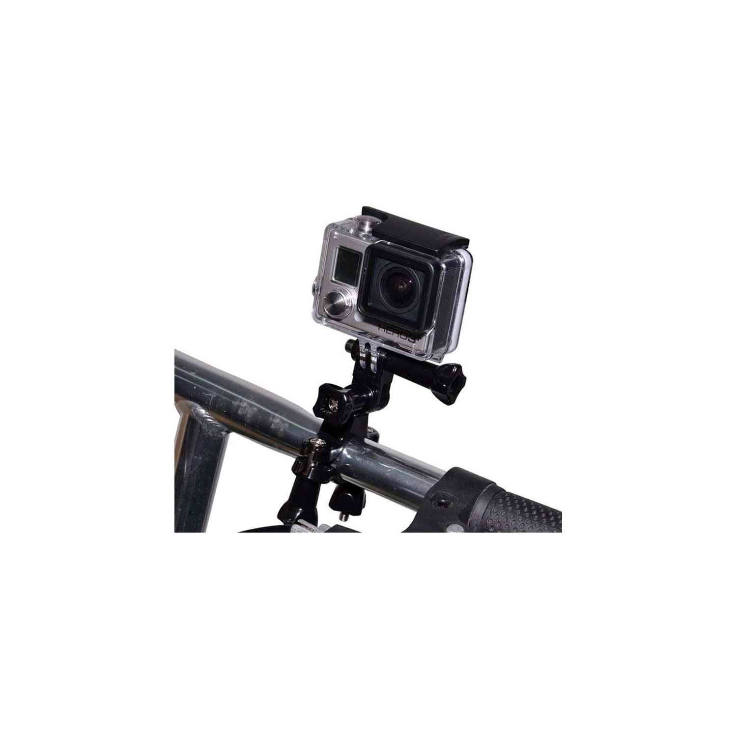 3-Way Adjustable Extension Pivot Arm Adapter Set- Long & Short Straight Joints Connector Convertor 35mm/50mm with 4 Thumb Screws for Gopr