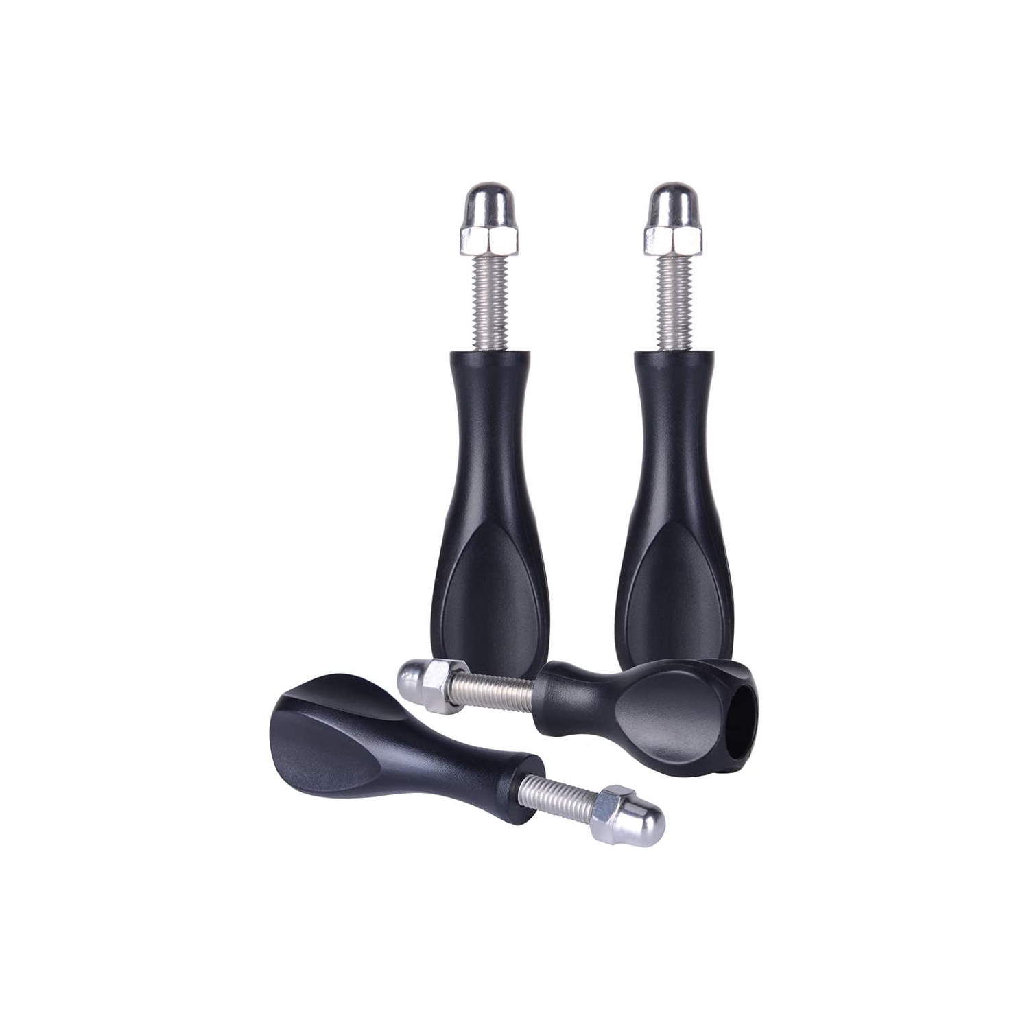 Thumbscrews 3pcs Long Thumbscrew and 1pc Short Thumbscrew for Gopro Hero 9 Hero 8 Hero 7 Hero 6 Hero 5 Hero 4 Hero 3+ Hero 3 Gopro Max Session and Yi