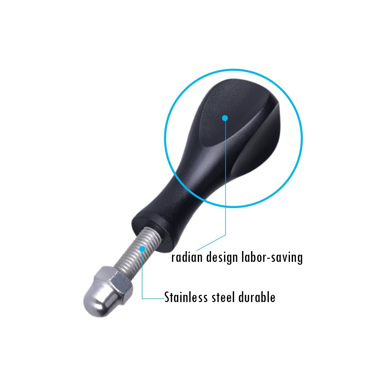 Thumbscrews 3pcs Long Thumbscrew and 1pc Short Thumbscrew for Gopro Hero 9 Hero 8 Hero 7 Hero 6 Hero 5 Hero 4 Hero 3+ Hero 3 Gopro Max Session and Yi