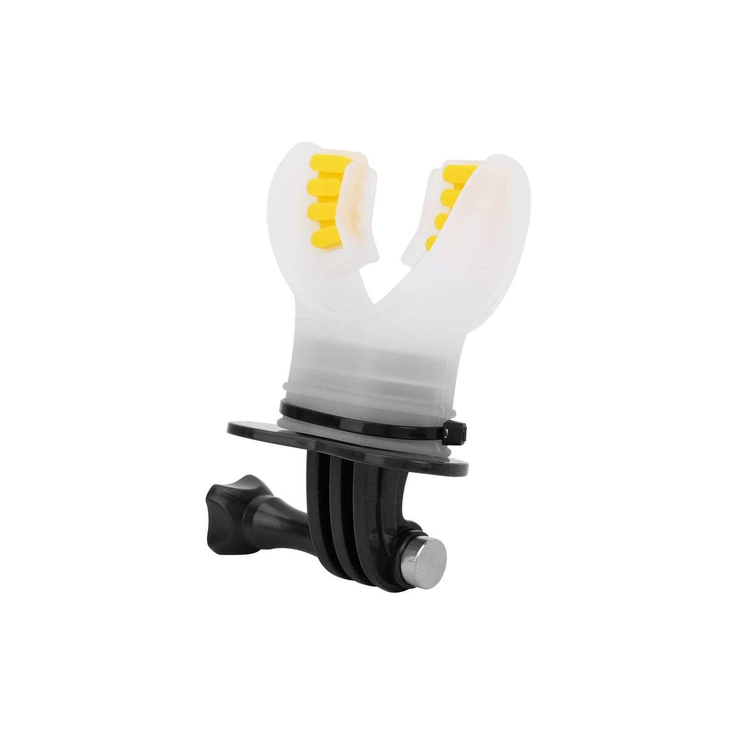 Mouth Bite Mount Mouthpiece Holder Adapter Surfing Diving Skating with Floaty and Neck Lanyard for Gopro Hero 7/6/5/4/3/3+ for SJCAM for XiaoYi