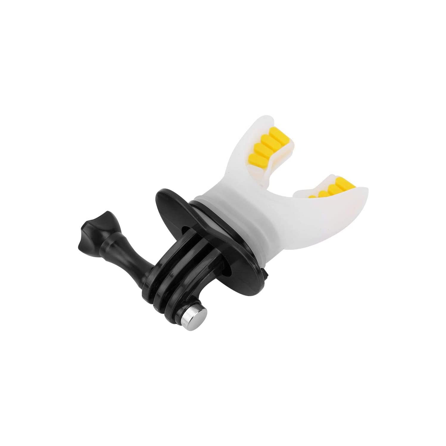Mouth Bite Mount Mouthpiece Holder Adapter Surfing Diving Skating with Floaty and Neck Lanyard for Gopro Hero 7/6/5/4/3/3+ for SJCAM for XiaoYi