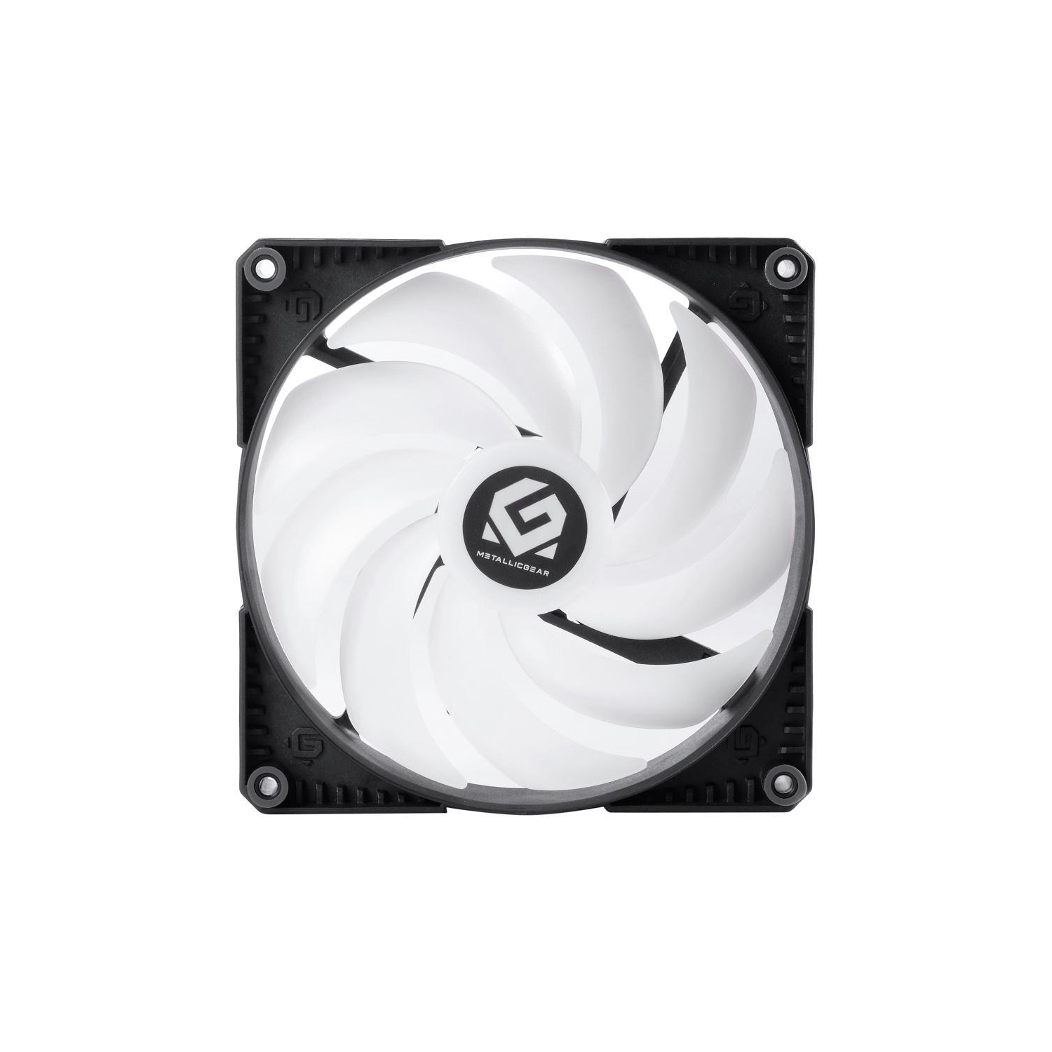 Ventilateur de boîtier DEL RVB 120 mm SkIron RGB MG-F120PRGB_BK de MetallicGear