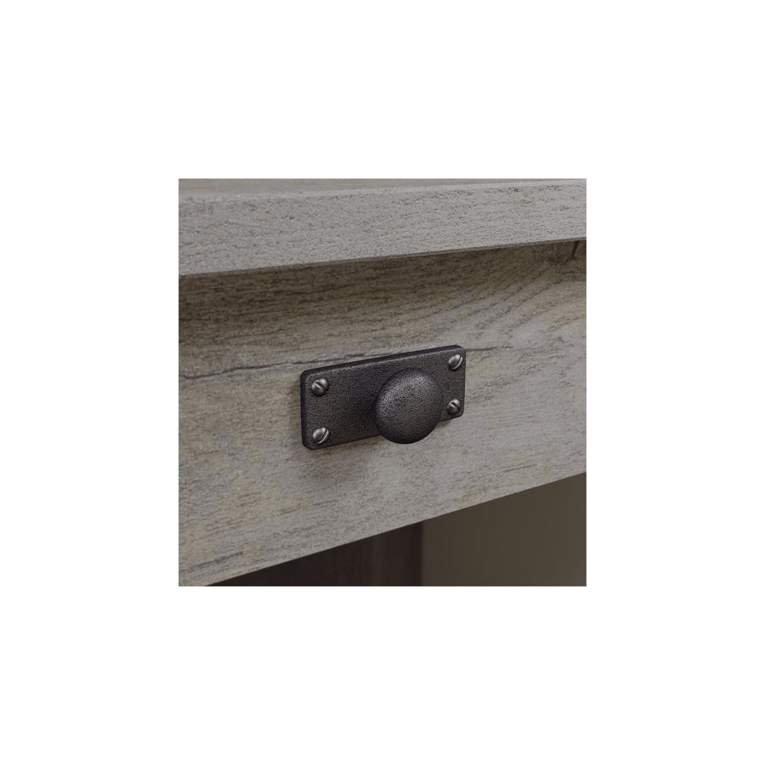 Sauder – Bureau d’angle en bois d’ingénierie Cottage Road, chêne mystique