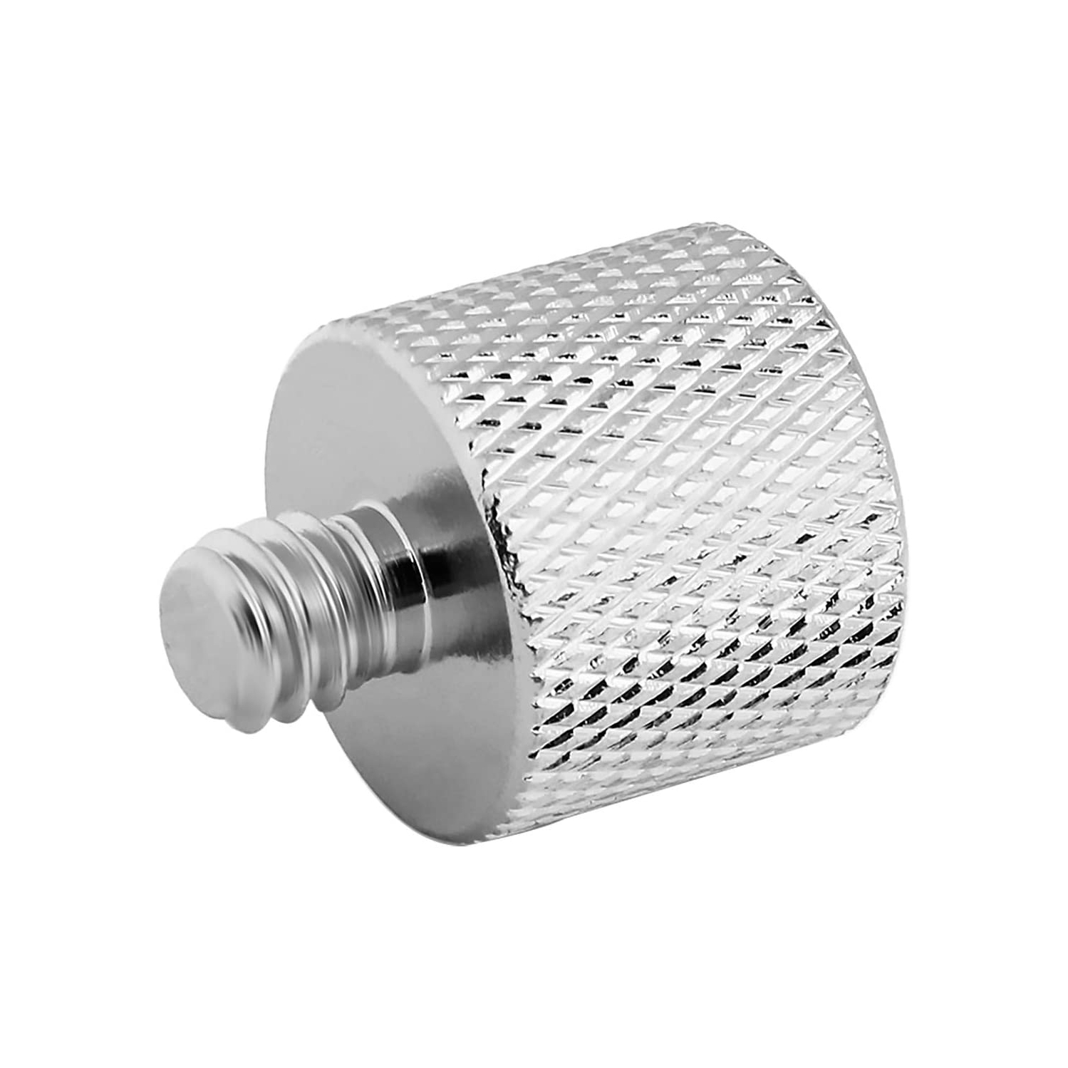 Adaptateur 3/8 à 1/4, adaptateur fileté mâle 3 à 8 pi-4 pour moniteur de caméra, support de microphone, trépied - Paquet de 2