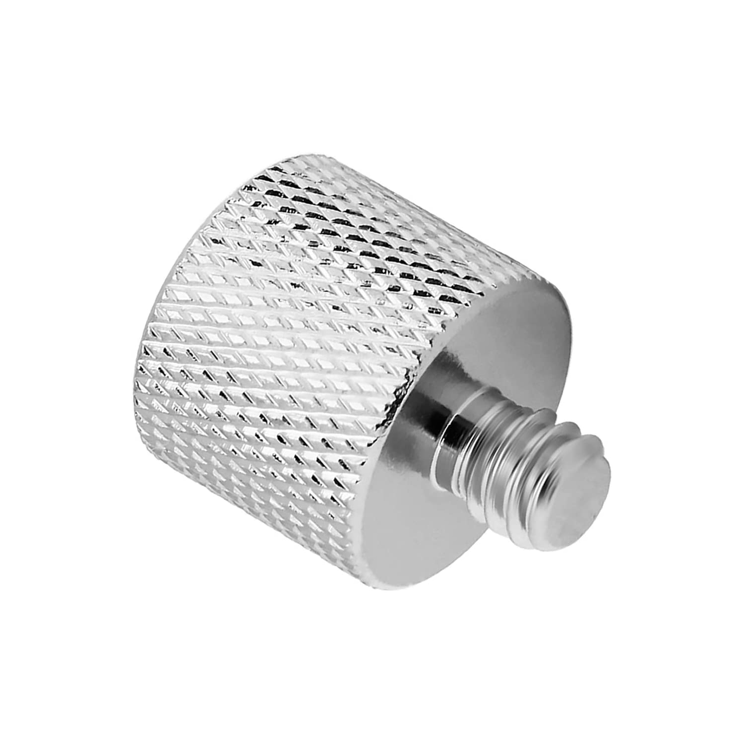 Adaptateur 3/8 à 1/4, adaptateur fileté mâle 3 à 8 pi-4 pour moniteur de caméra, support de microphone, trépied - Paquet de 2