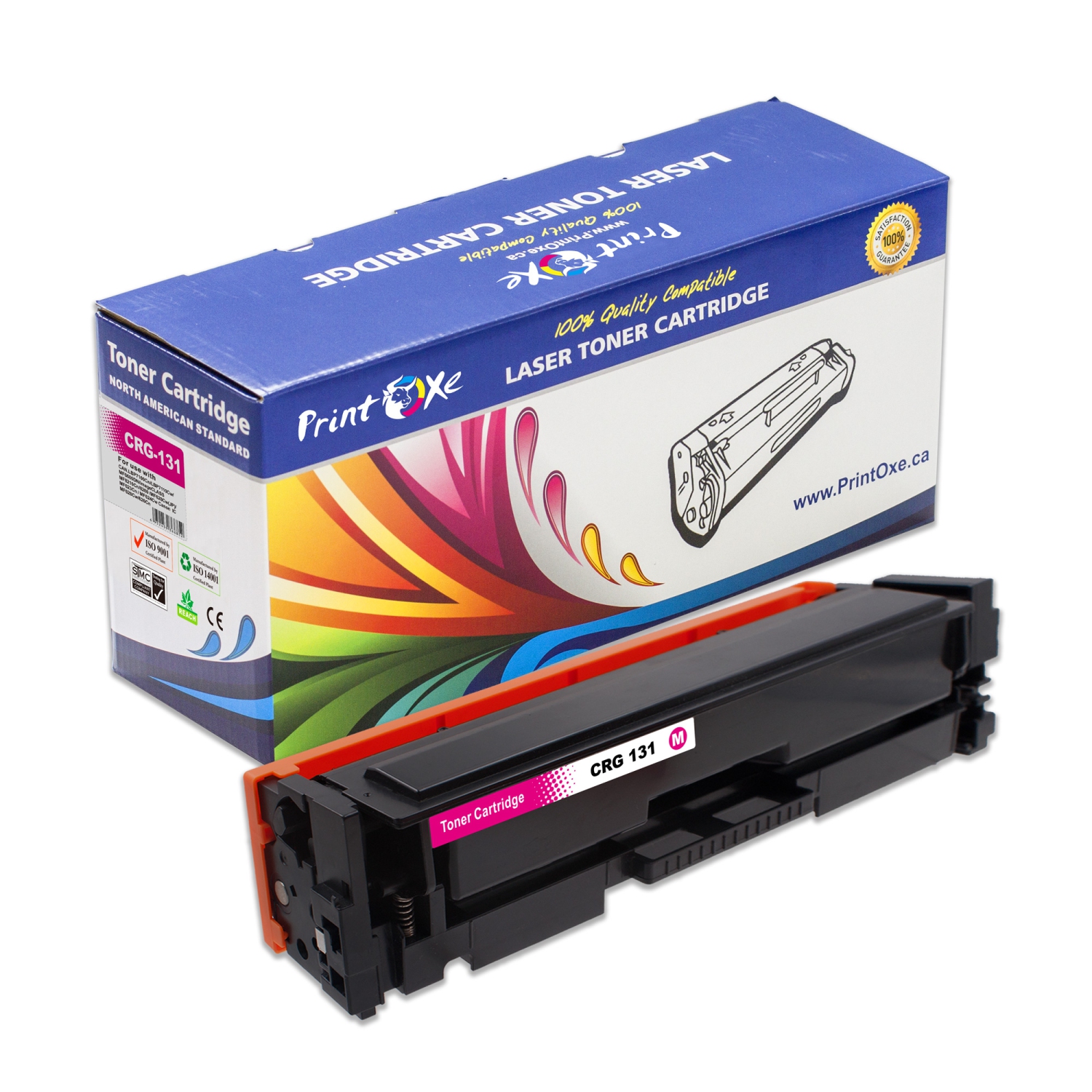 Cartouches d’encre en poudre noire et magenta 131 pour imprimantes Canon LBP7100C7100n LBP7110Cw MF6680DN / ImageClass MF8210CN MF2820 MF628CW