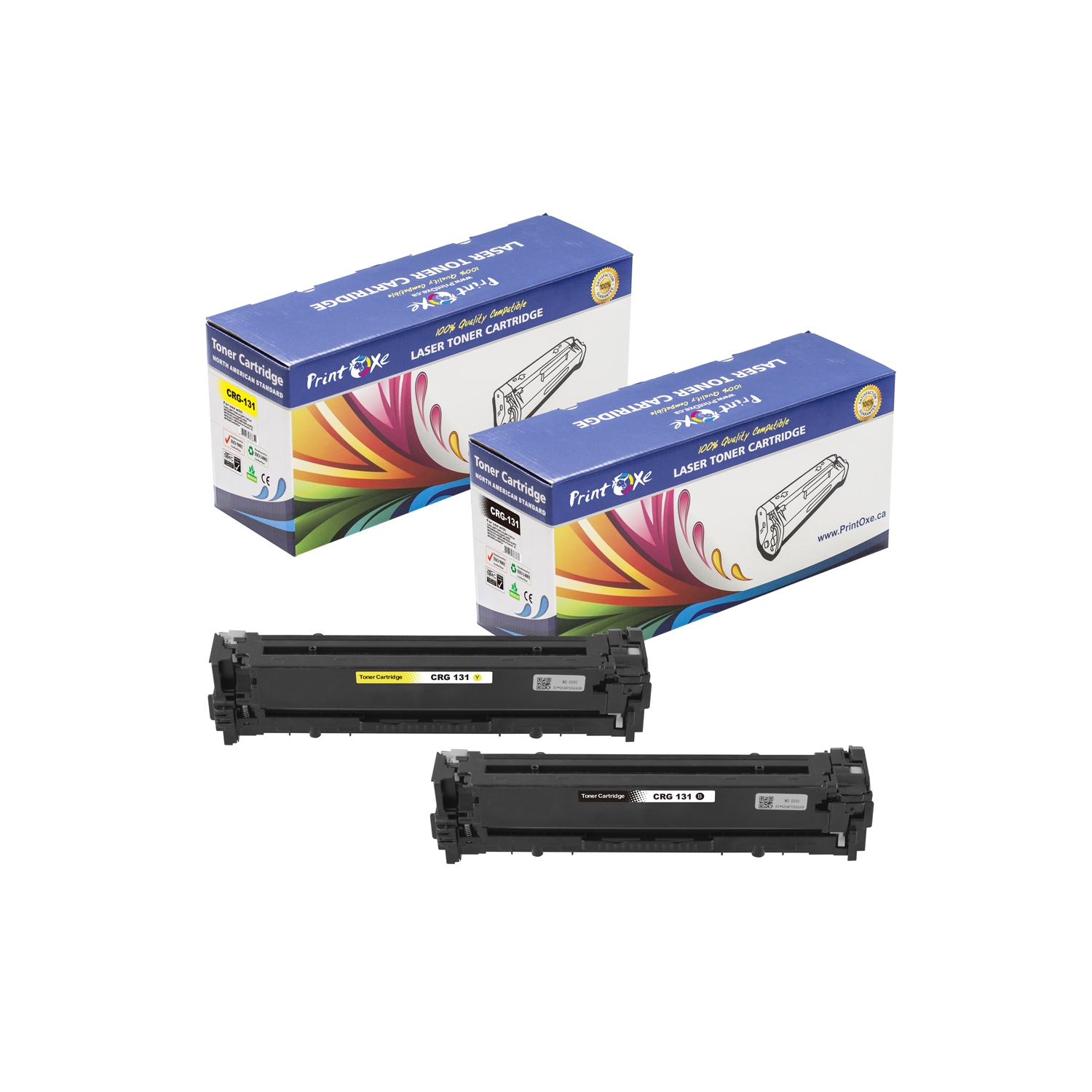 PRINTOXE® CRG 131 Canon Compatible BLACK & YELLOW Best Toner