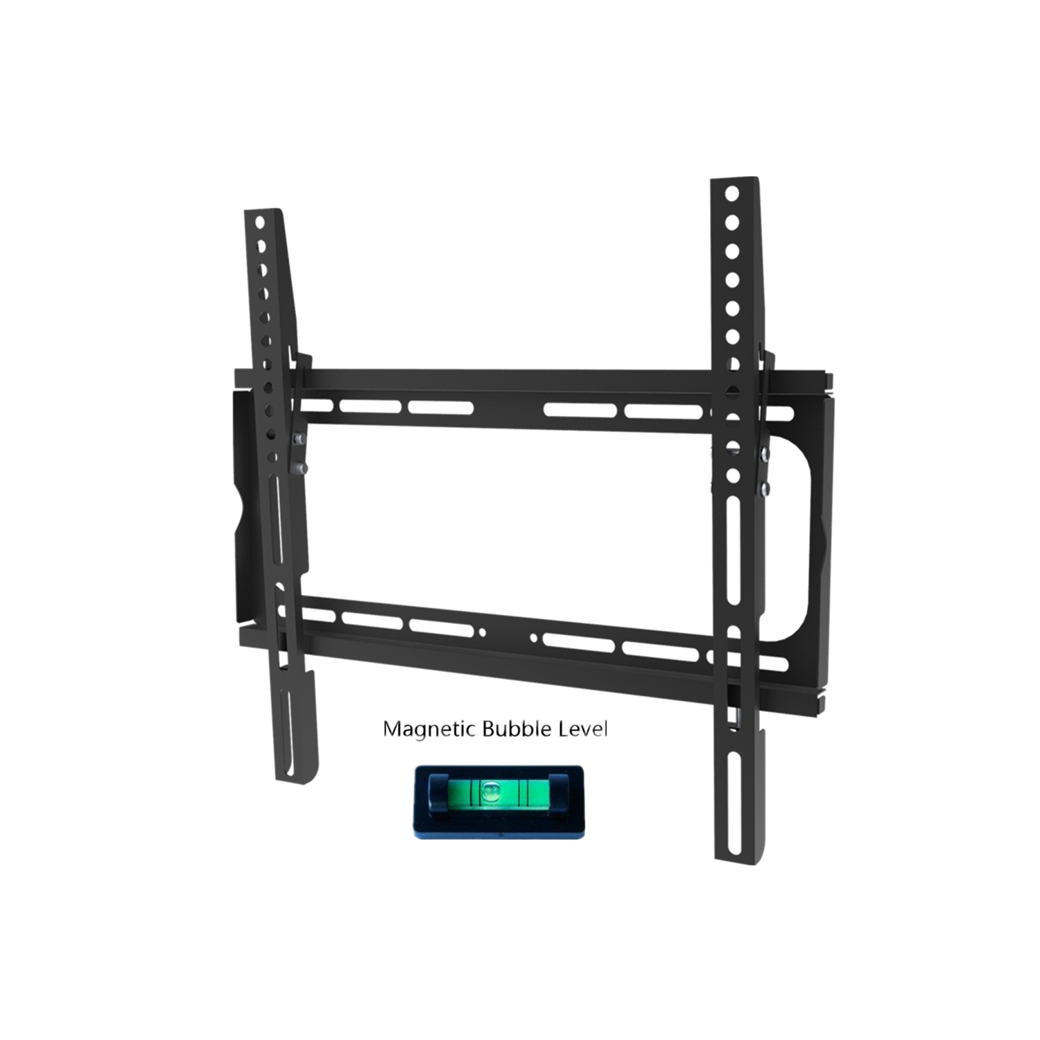 26" - 55" Angle free Tilt TV Wall Mount Bracket with Safety Lock for LED LCD Curved / Flat Panel TVs, fits 12" 16" Wall Wood Studs