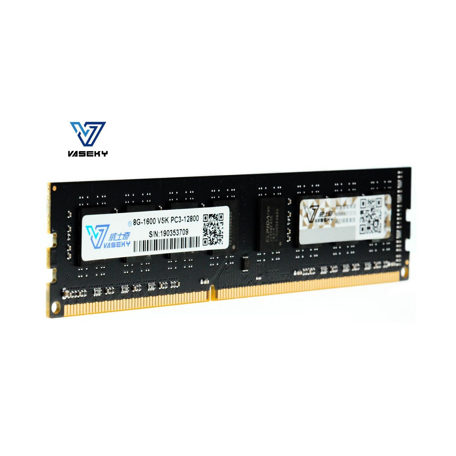 Vaseky 8GB DDR3 1600 Desktop Memory DDR3 1600 Desktop Memory Model MEMVSKDDR316008G