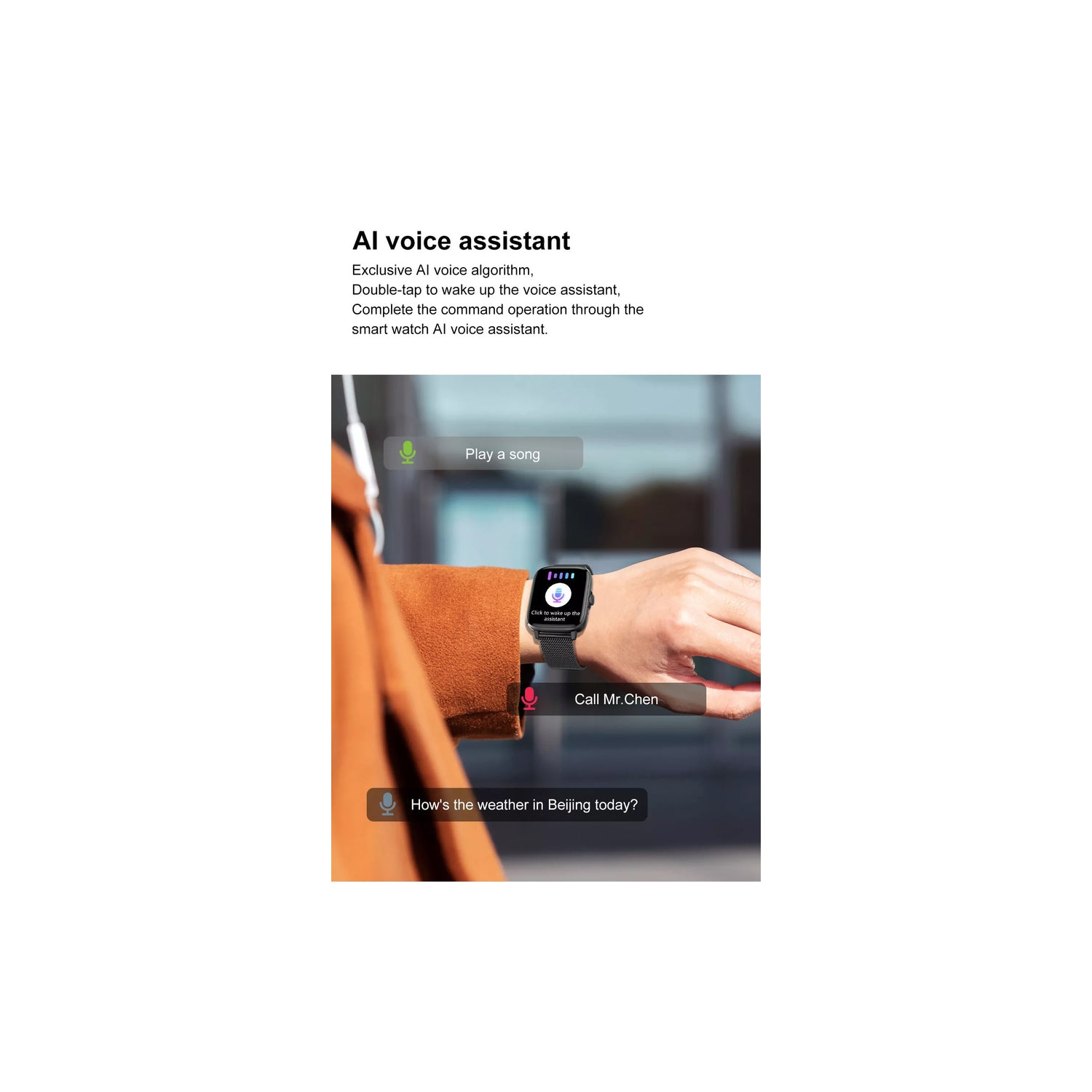 ISPEKTRUM iS102 Smart Watch 1.9-inch Full HD Screen, Bluetooth Calls & Text, Waterproof, Sports Mode, Fitness Tracker Heart Rate & BP Monitor, works