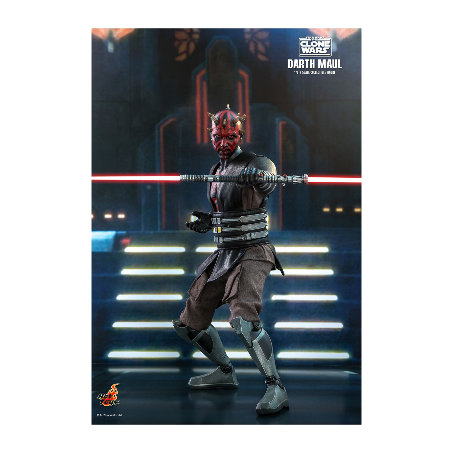 Darth Maul Star Wars: The Clone Wars Sixth (1/6) Scale Television Masterpiece Series Figure