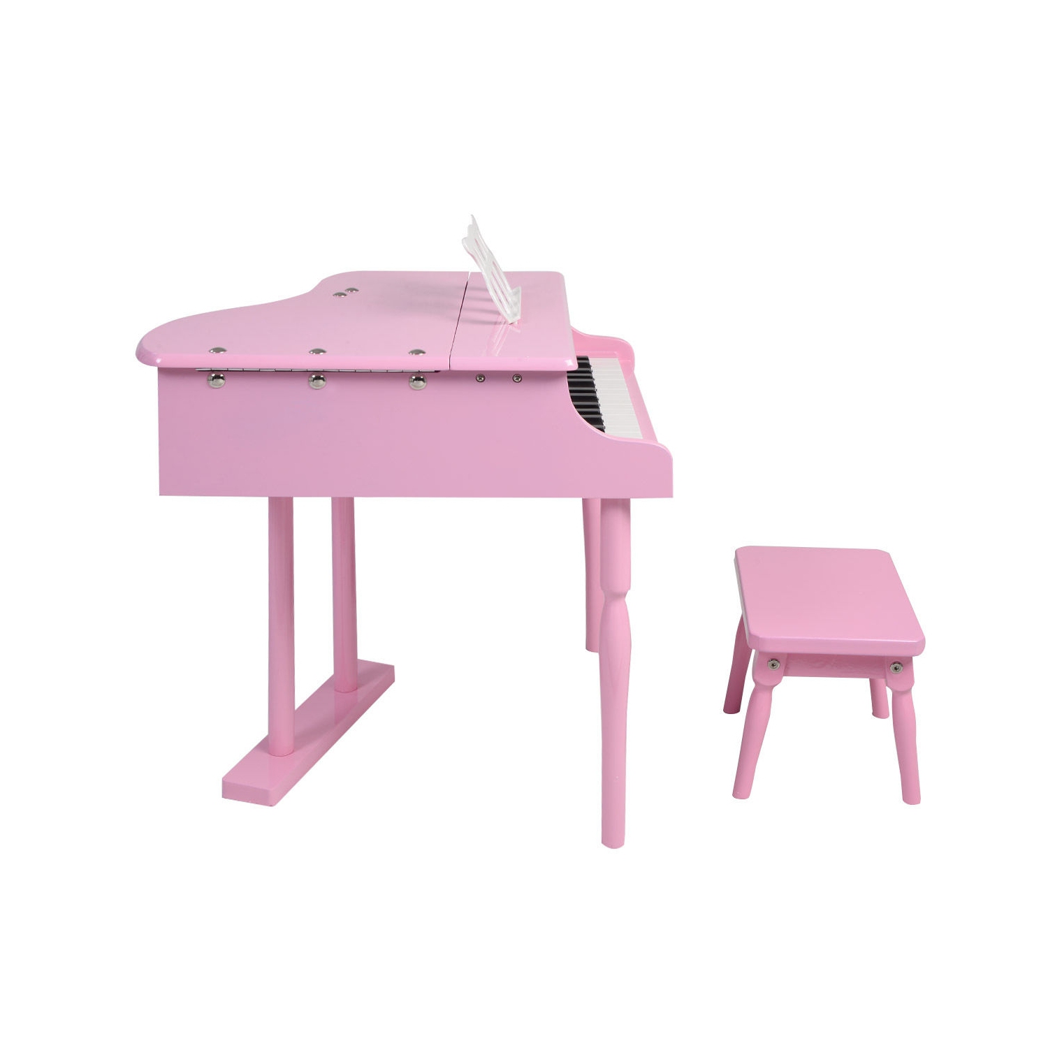 Musical Instrument 30-KeyMini Grand Piano with Bench