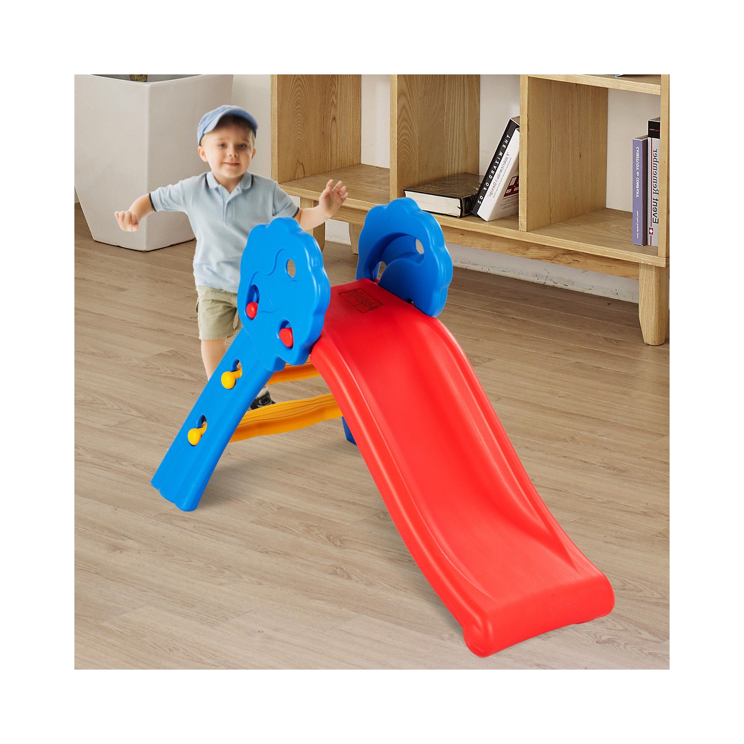 Indoor Outdoor Children Folding Up-down Slide