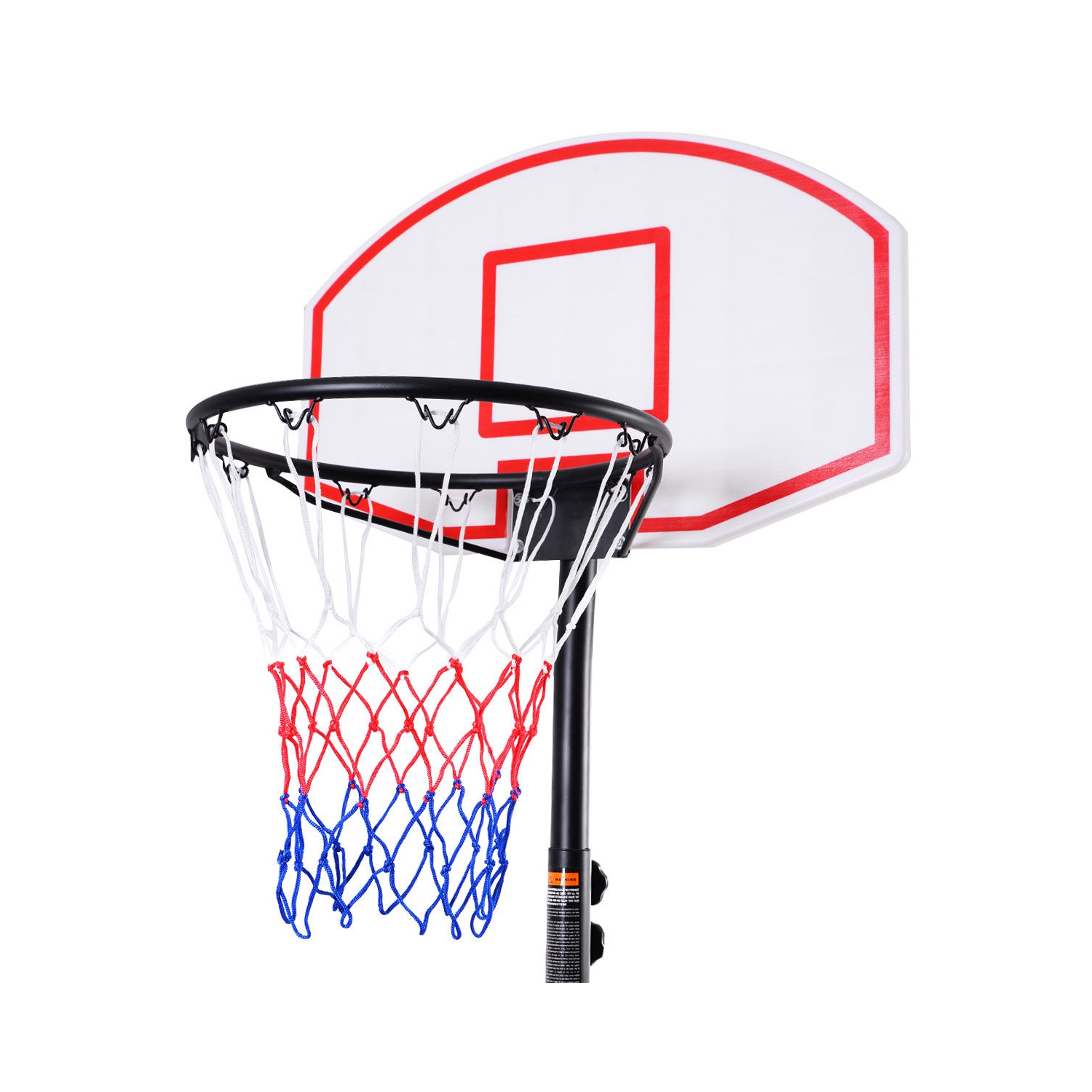 Adjustable Basketball Hoop System Stand with Wheels