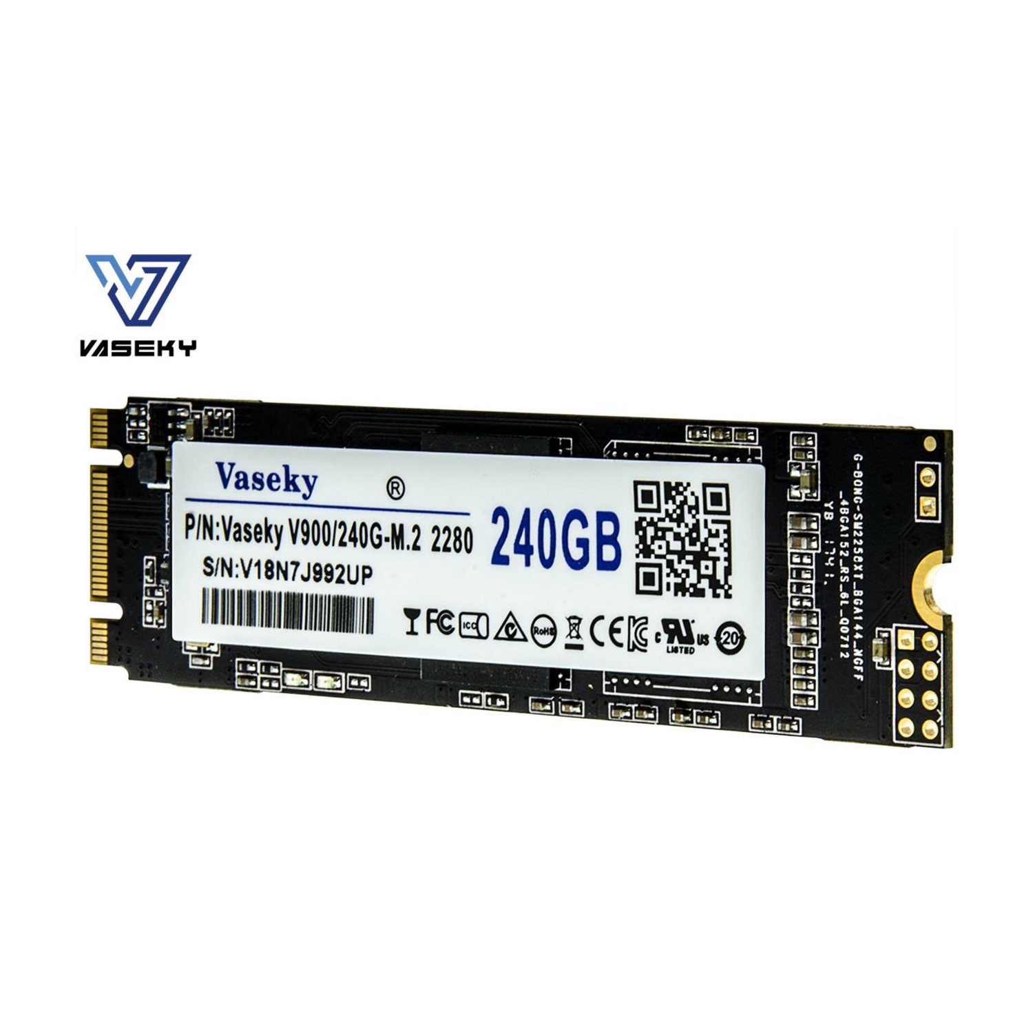 Vaseky M.2 2280 SATA 240G SSD MLC Internal Solid State Drive for Desktop Notebook Standrad M.2 SATA 240GB SSD MLC Storage Grain