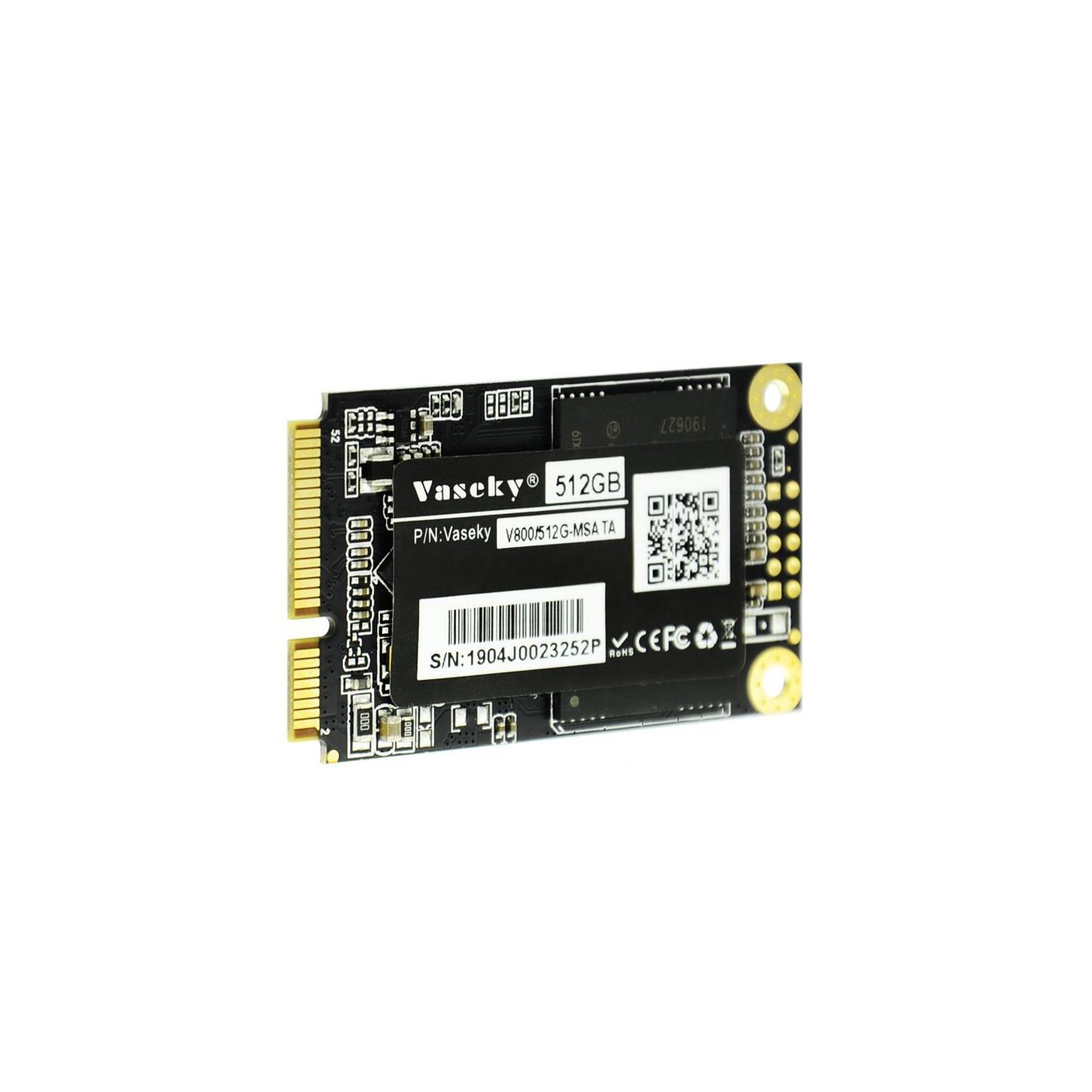 Vaseky mSATA SSD 512G Solid State Drive for Notebook Standard mSATA SSD 512G Internal Solid State Drive Ultrabook SSD