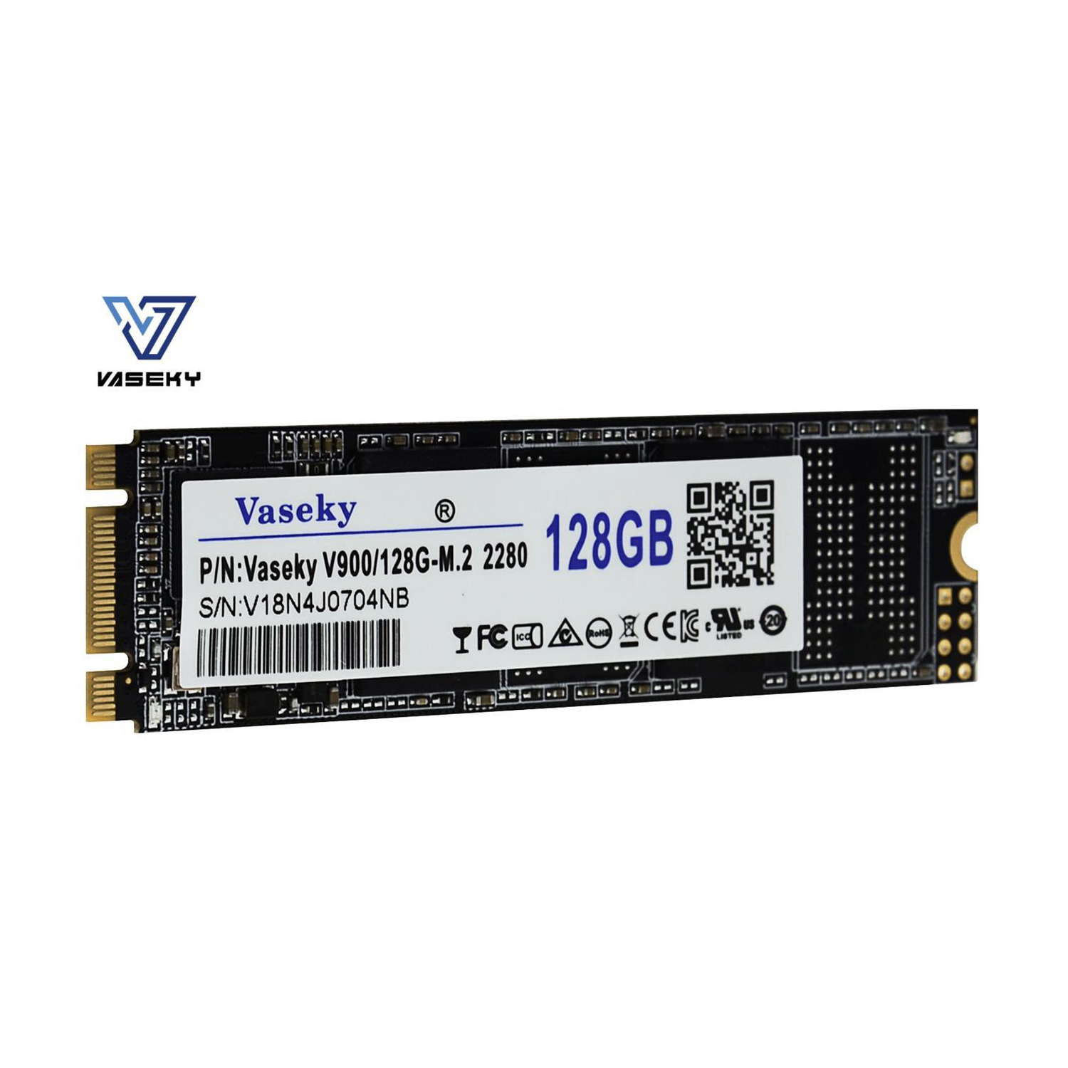 Vaseky M.2 2280 SATA 128GB SSD MLC Internal Solid State Drive for Desktop Notebook Standrad M.2 SATA 128GB SSD MLC Storage Grain