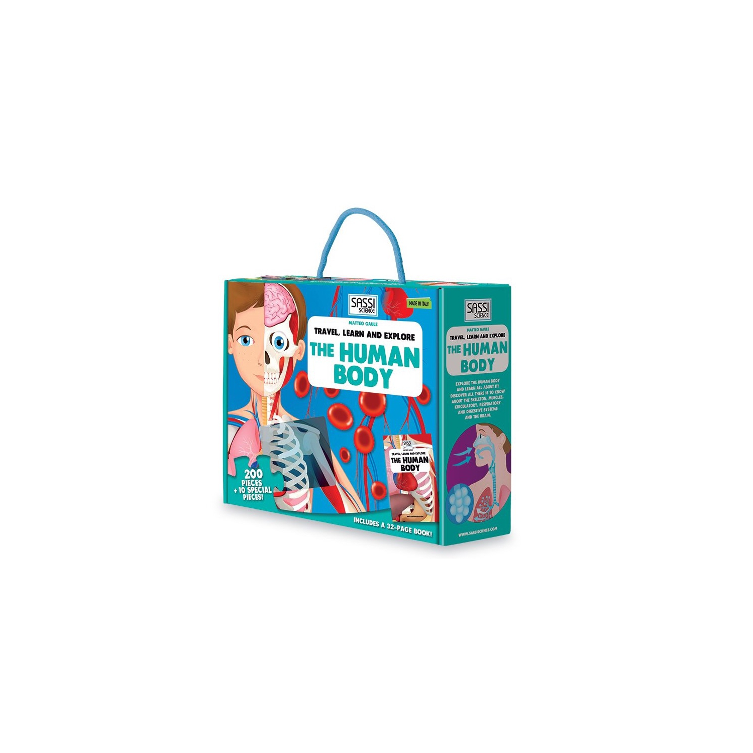 Le corps humain - Casse-tête de sol de 200 pièces