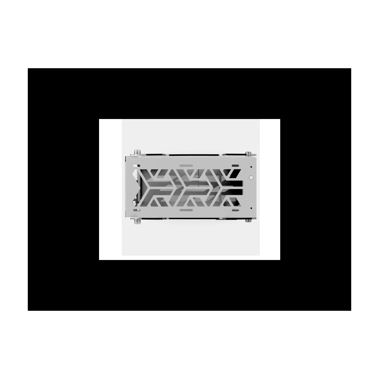 H.E. ZC-LingLong Mini ITX Plus Opening Tempered Class Computer Case Support ITX Motherboard ,Support 240mm Radiator USB3.0