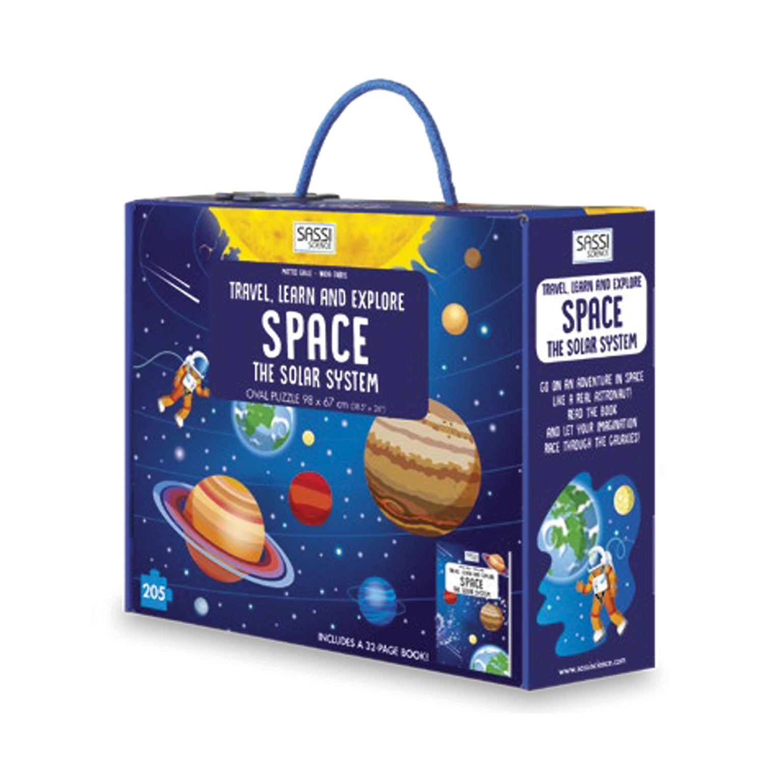 Space The Solar System - 205 Piece Floor Puzzle
