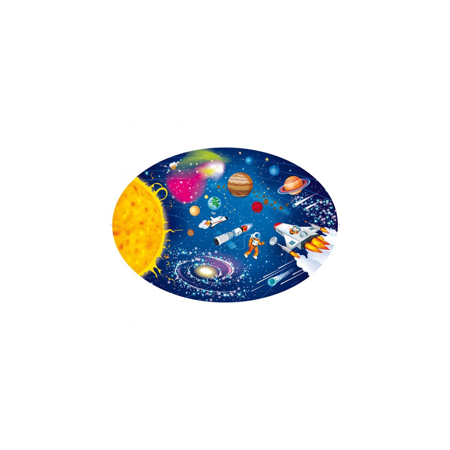 Space The Solar System - 205 Piece Floor Puzzle