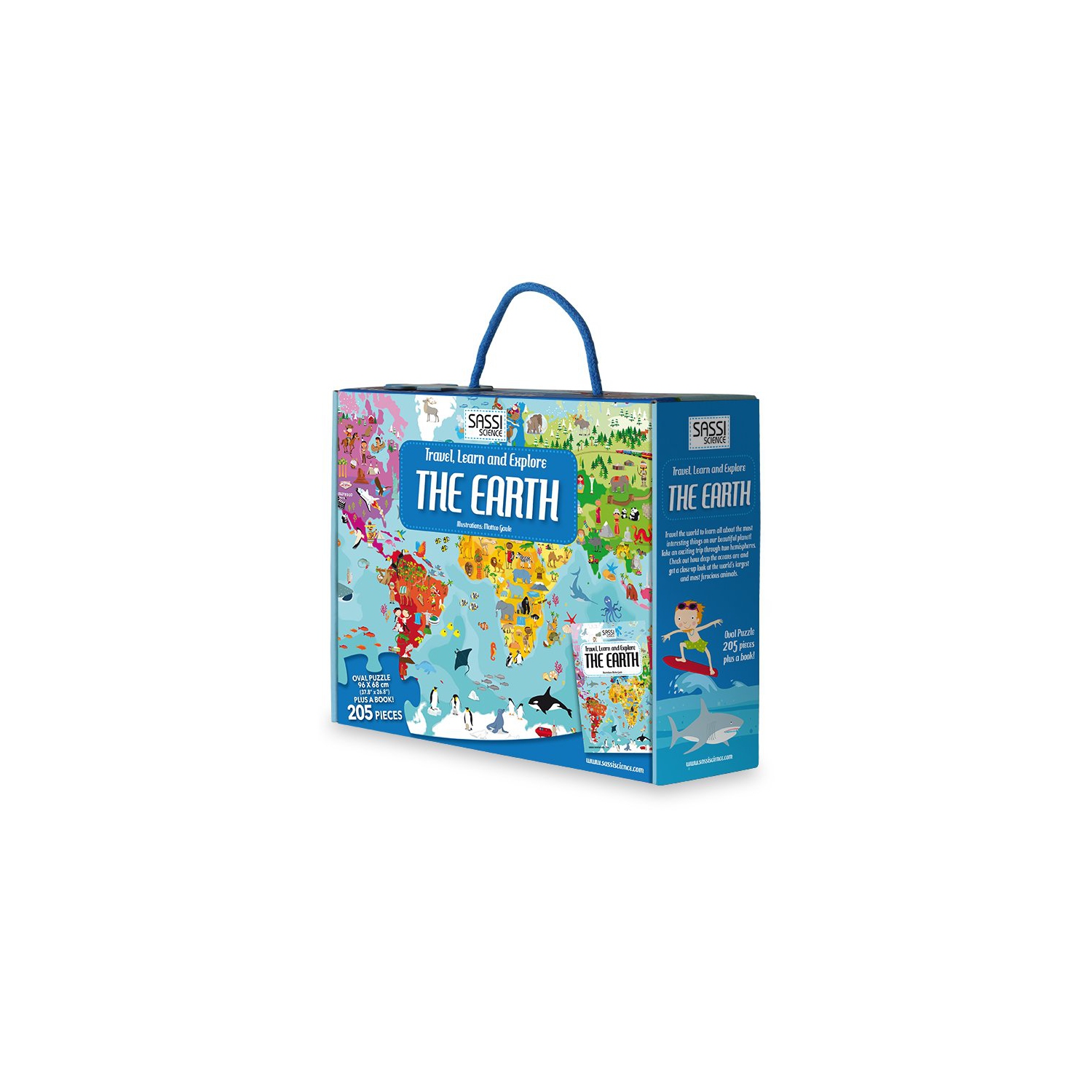 La Terre - Casse-tête de sol de 205 pièces