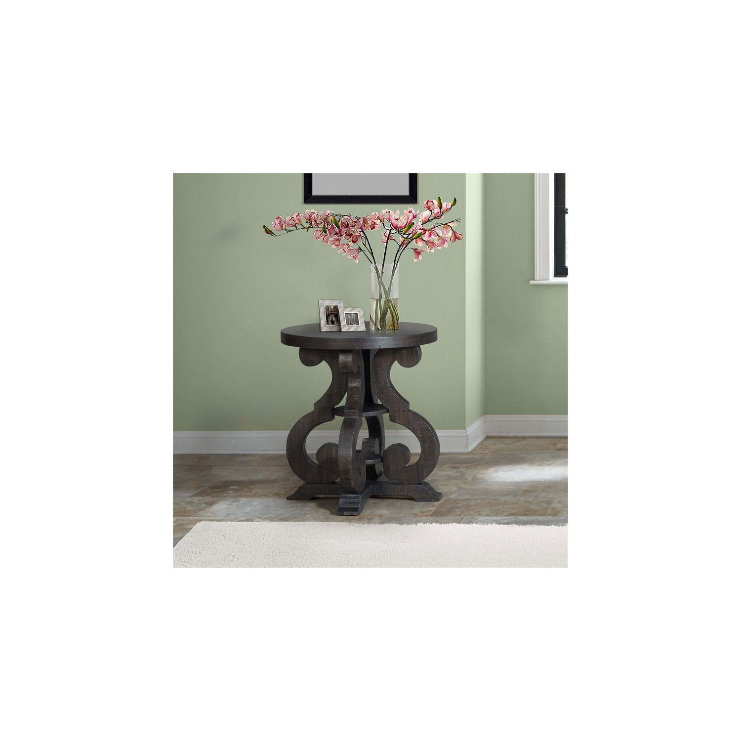 Table de bout Stanford de Picket House, brun