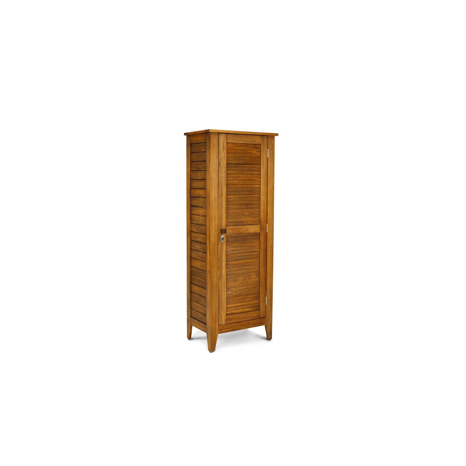 Homecomstyles – Armoire de rangement en bois Maho, brun