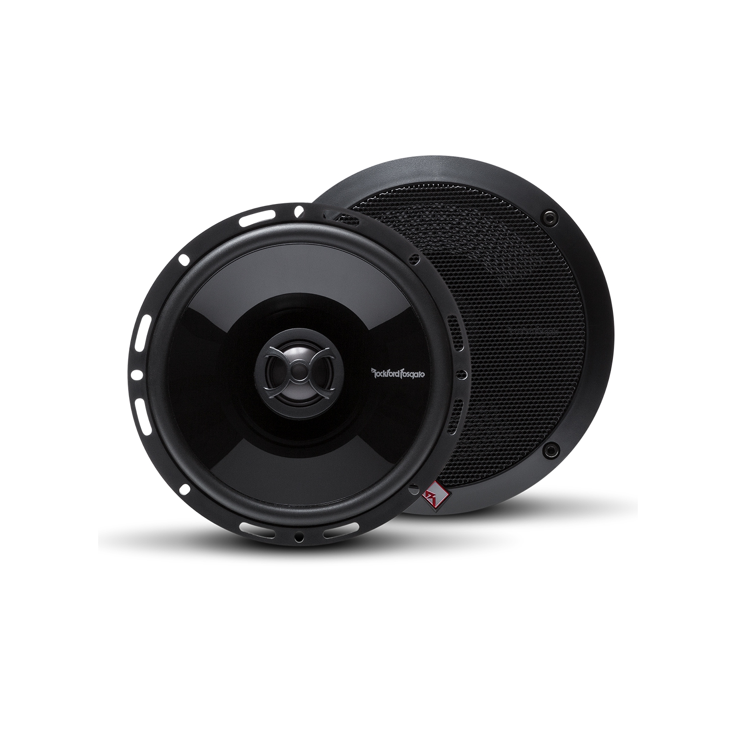 Haut-parleurs pleine gamme Euro Fit à 2 voies de 6,5&nbsp;po Fosgate P1650 Punch de Rockford - Paire