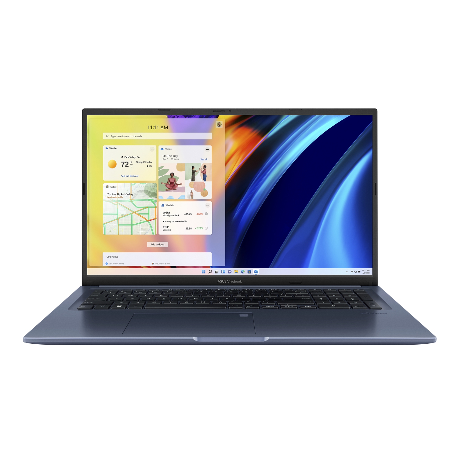 Custom ASUS VivoBook K1703ZA-DS76 Laptop (Intel i7-12700H, 24GB RAM, 1TB PCIe SSD, Intel Iris Xe, 17.3" Win 11 Home)