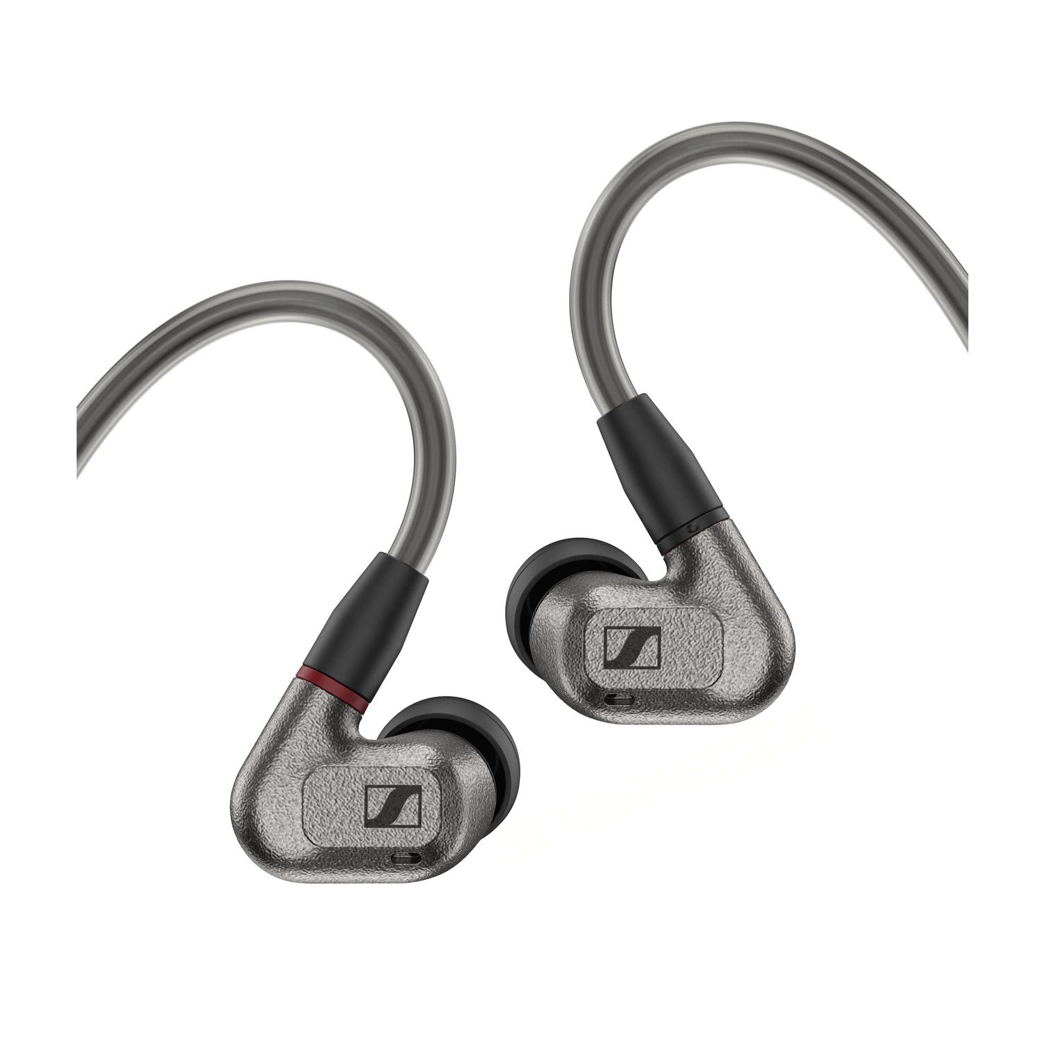 Sennheiser IE 600 Audiophile In-Ear Monitors - TrueResponse Transducers, Dual-Resonator Chamber Technology, Detachable Cable w/ Flexible Ear Hooks, 2-Year Warranty