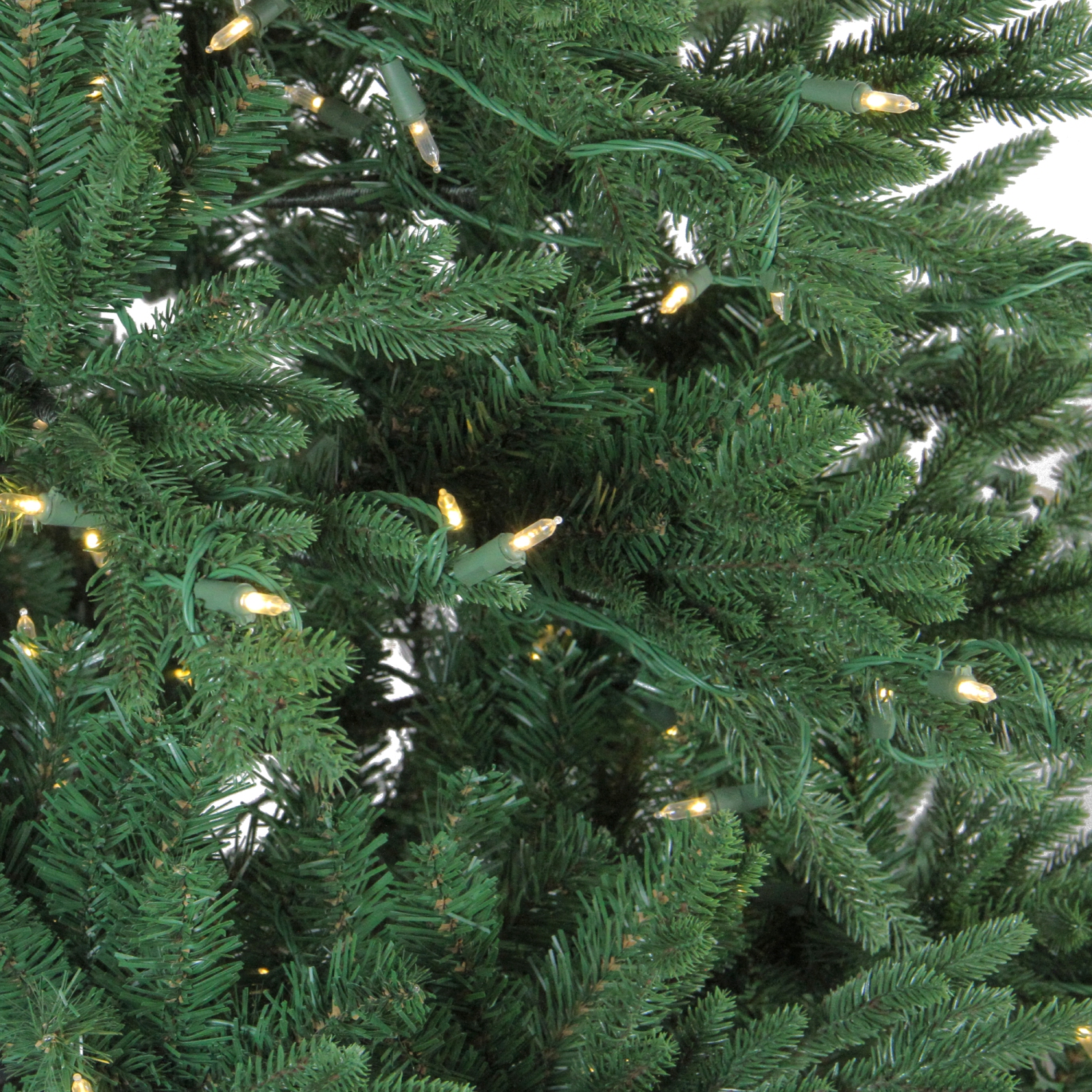 Real Touch Pre-Lit Full Minnesota Balsam Fir Artificial Christmas Tree - 6.5' - Warm White LED