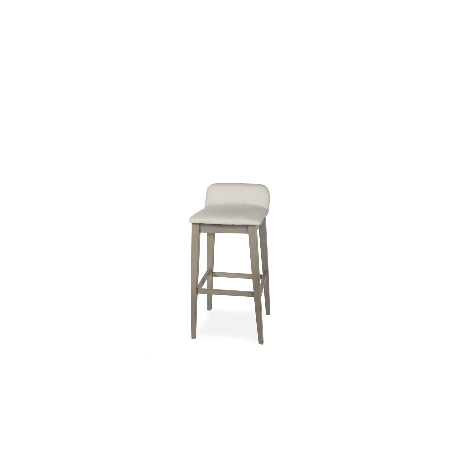 Bowery Hill Non-Swivel Counter Stool in Natural Distressed Gray