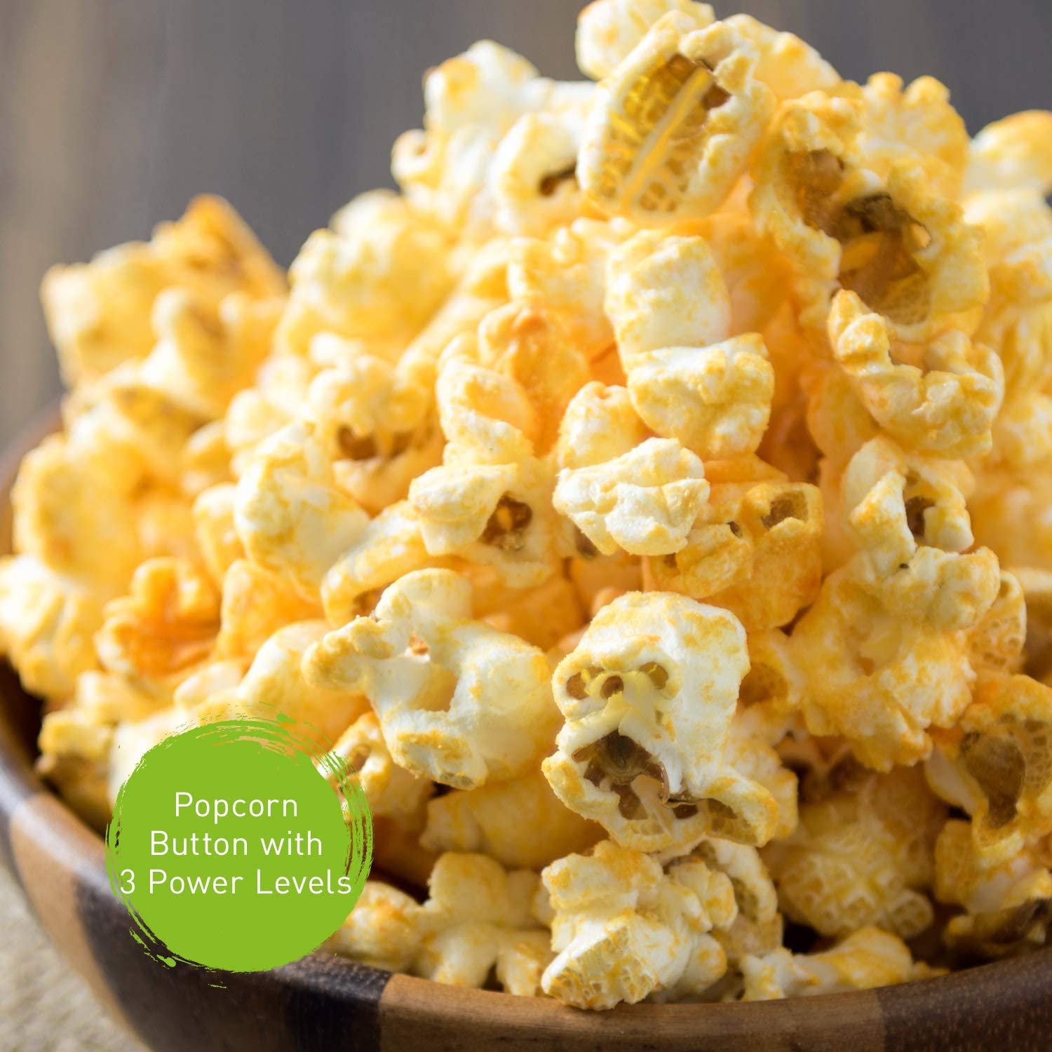 Panasonic 1.3-Cubic-Feet Countertop Microwave Oven with Genius Cooking Sensor and Popcorn Button in Stainless steel