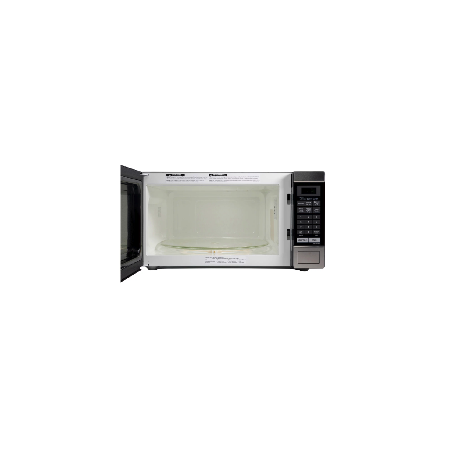 Panasonic 1.6 cu. ft. Stainless-Steel Microwave Oven - SN744SA