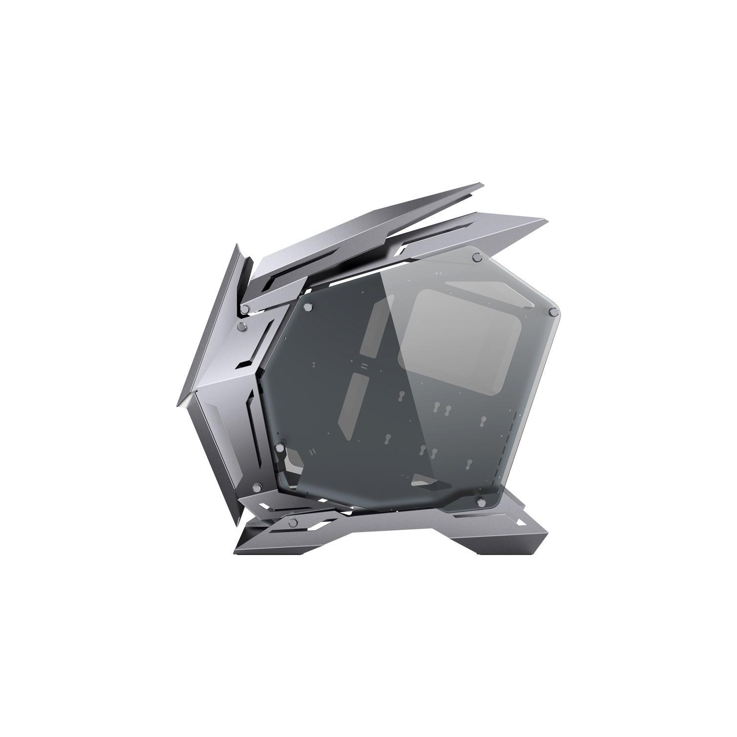 JONSTOMP – Boîtier d’ordinateur de jeu MOD-3, prise en charge de la carte mère XL-ATX de 360 mm, panneau avant à refroidissement liquide de 5 V ARGB