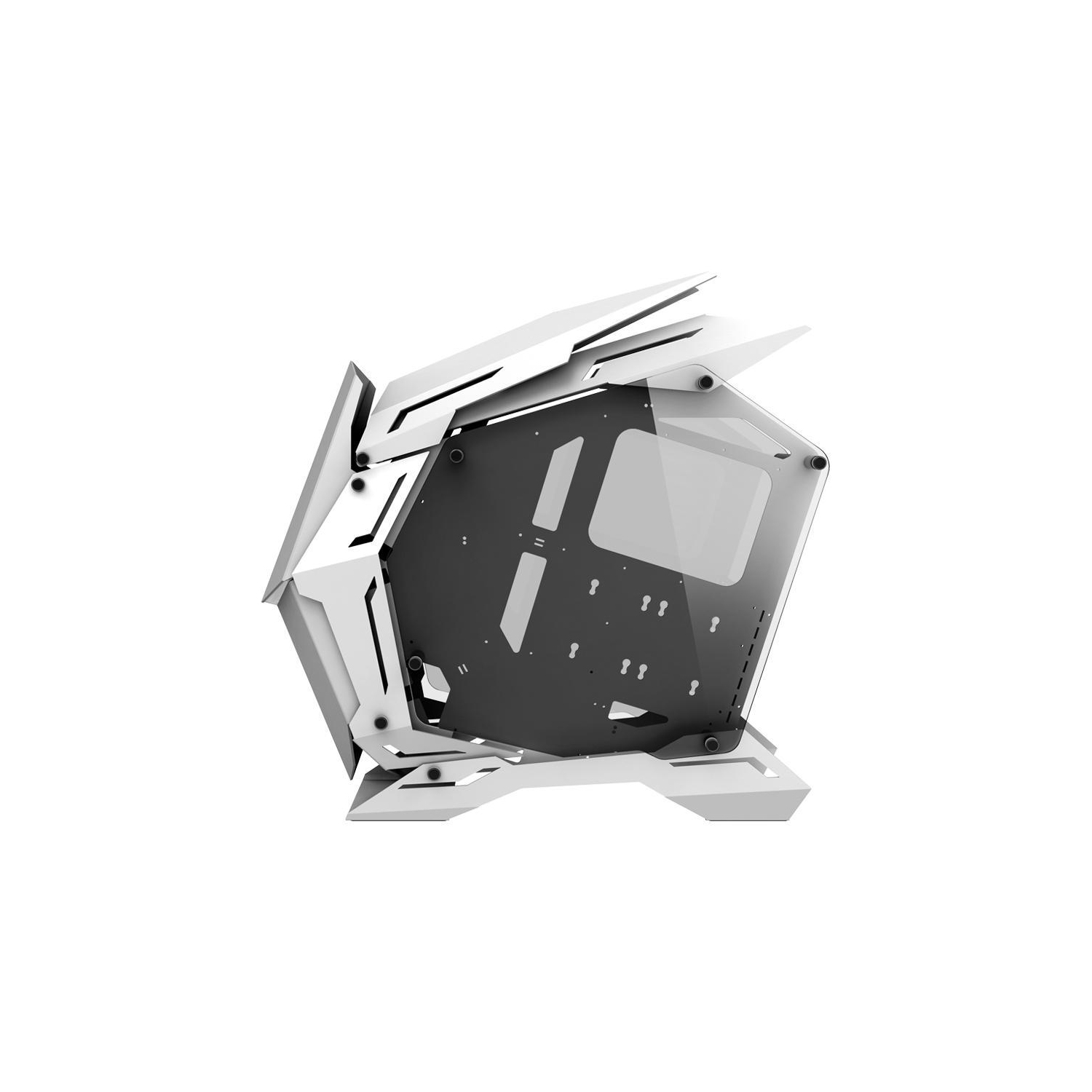 JONSTOMP – Boîtier d’ordinateur de jeu MOD-3, prise en charge de la carte mère XL-ATX de 360 mm, panneau avant à refroidissement liquide de 5 V ARGB