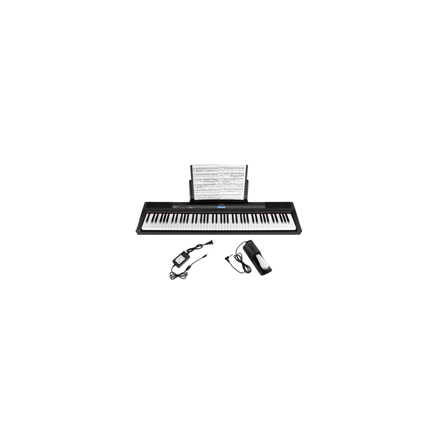Donner DEP-20 Portable 88 Key Weighted Digital Piano with Sustain Pedal for Beginner
