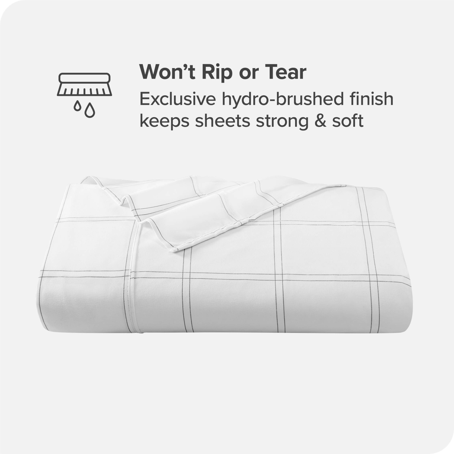 Bare Home Flat Top Sheet Premium 1800 Ultra-Soft Microfiber Collection - Double Brushed, Hypoallergenic, Wrinkle Resistant, Easy Care