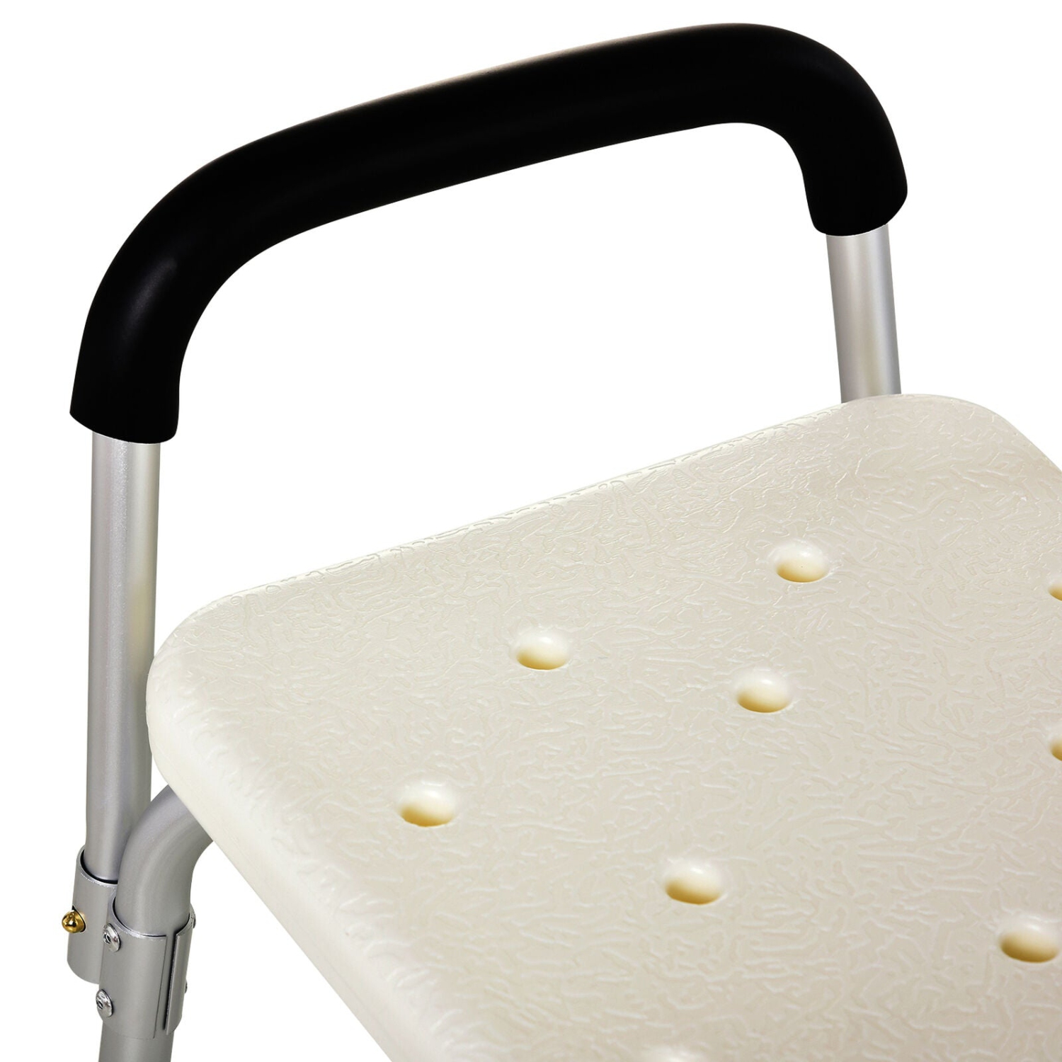 Adjustable Medical Shower Chair Quick Release Bathtub w/ Arm Backrest