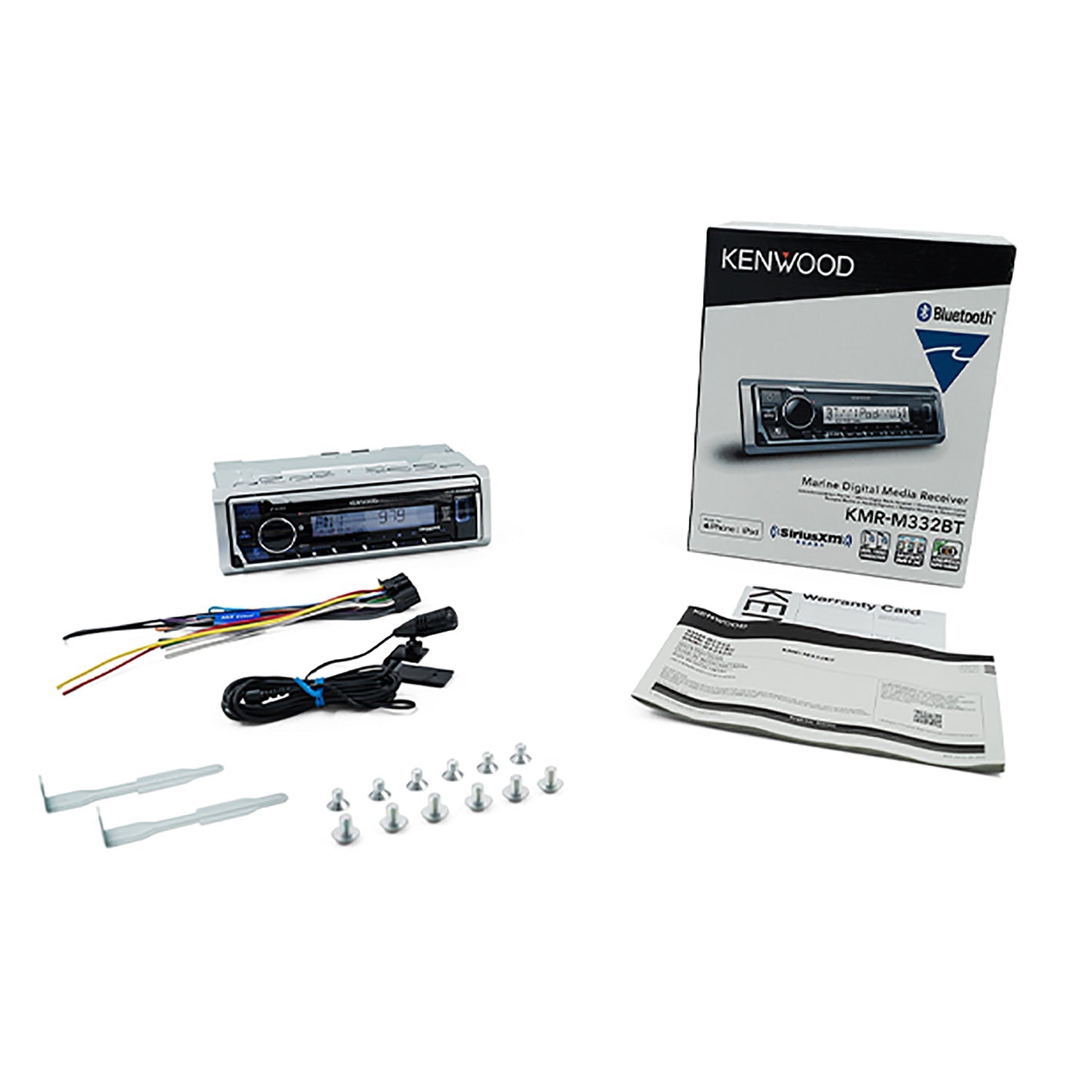 Kenwood KMR-M332BT Récepteur multimédia numérique marin avec Bluetooth