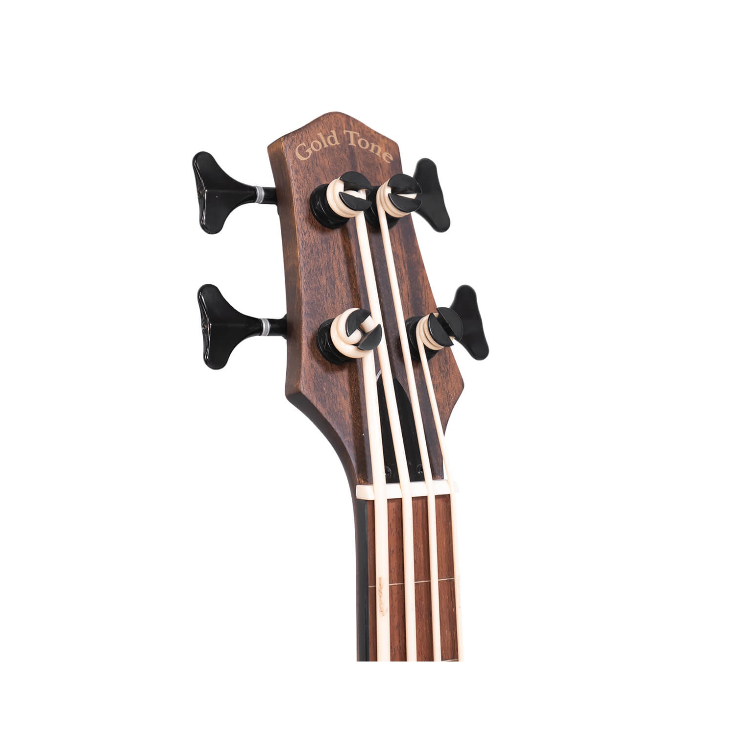 Gold Tone Micro-basse électrique sans frettes ME-BassFL à échelle de 23 pouces avec sac