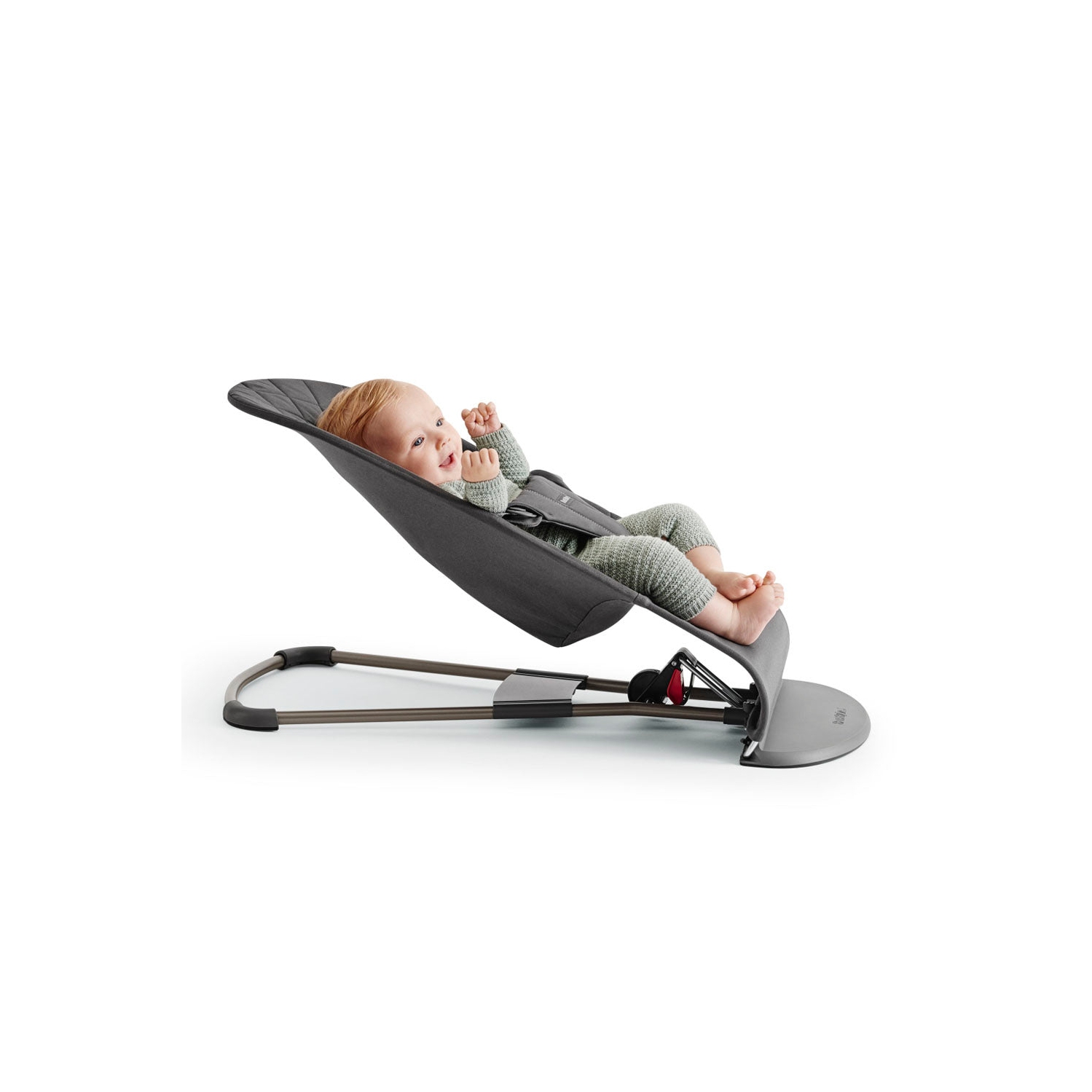 BabyBjorn Bouncer Bliss - 3D Mesh, Black on Black Frame