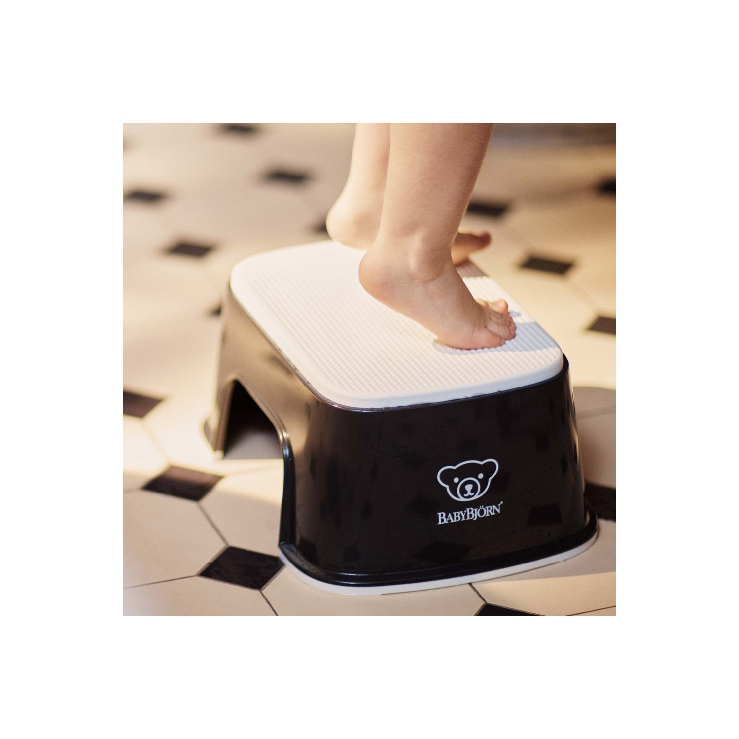 Tabouret Safe Step de BabyBjorn - Noir