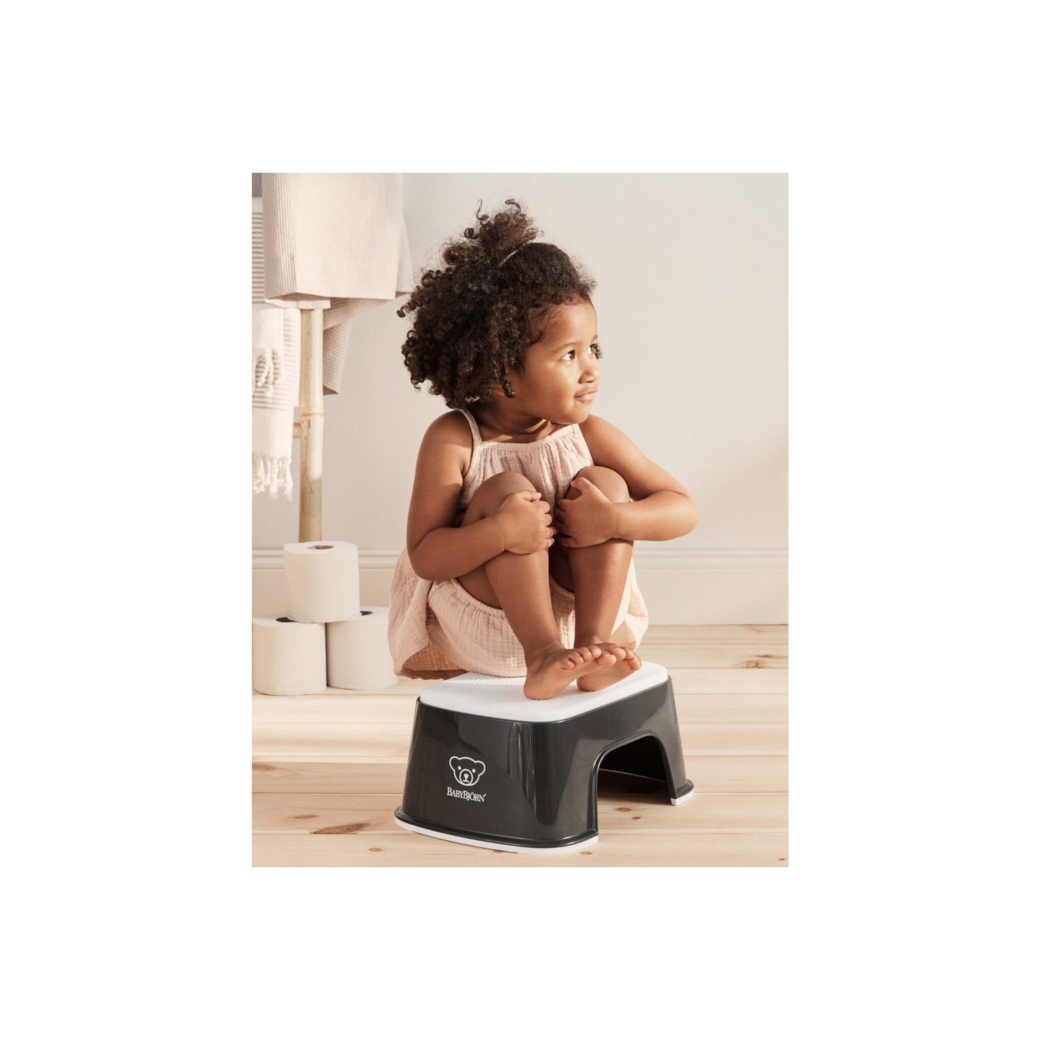 Tabouret Safe Step de BabyBjorn - Noir