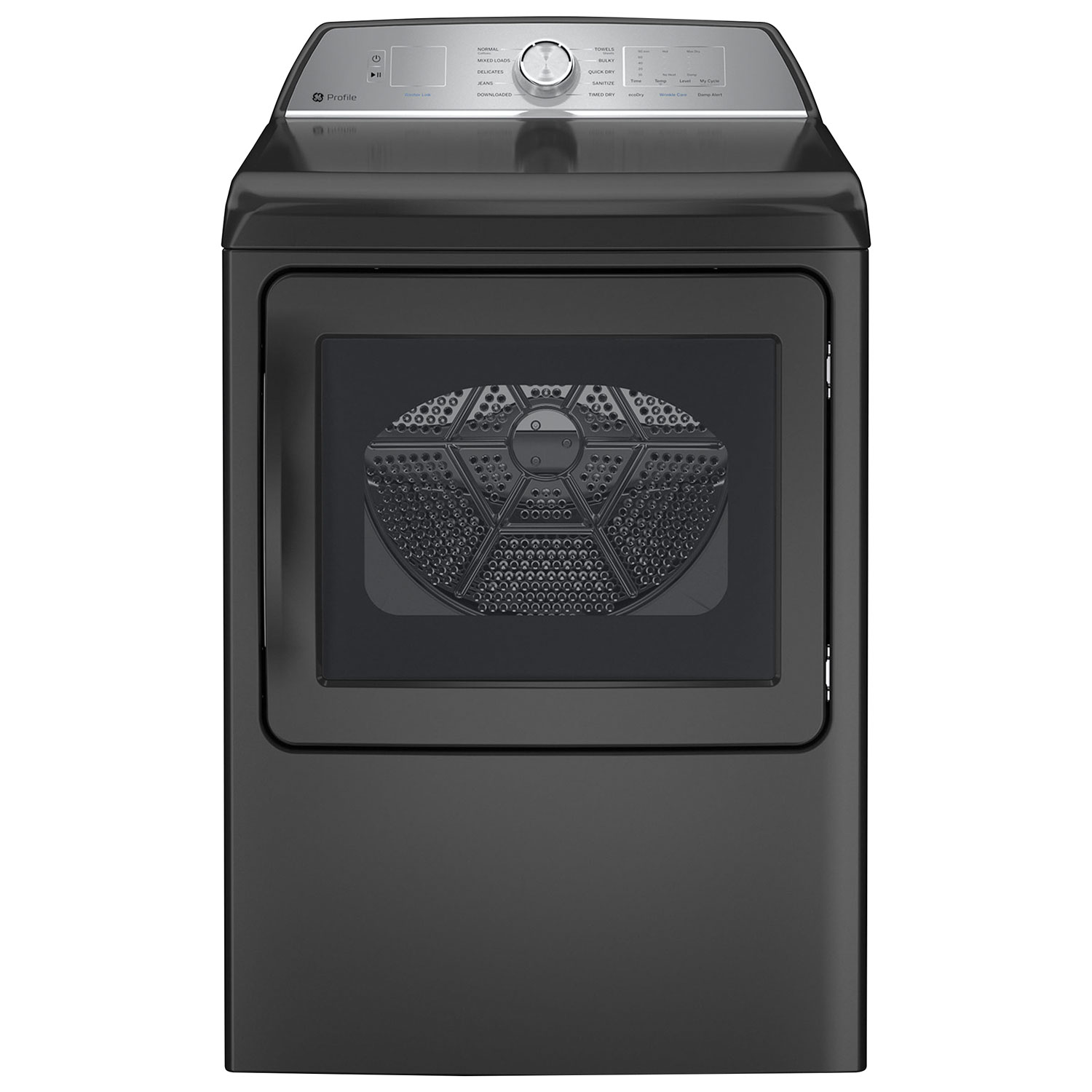 GE Profile 7.4 Cu. Ft. Electric Dryer (PTD60EBMRDG) - Diamond Grey