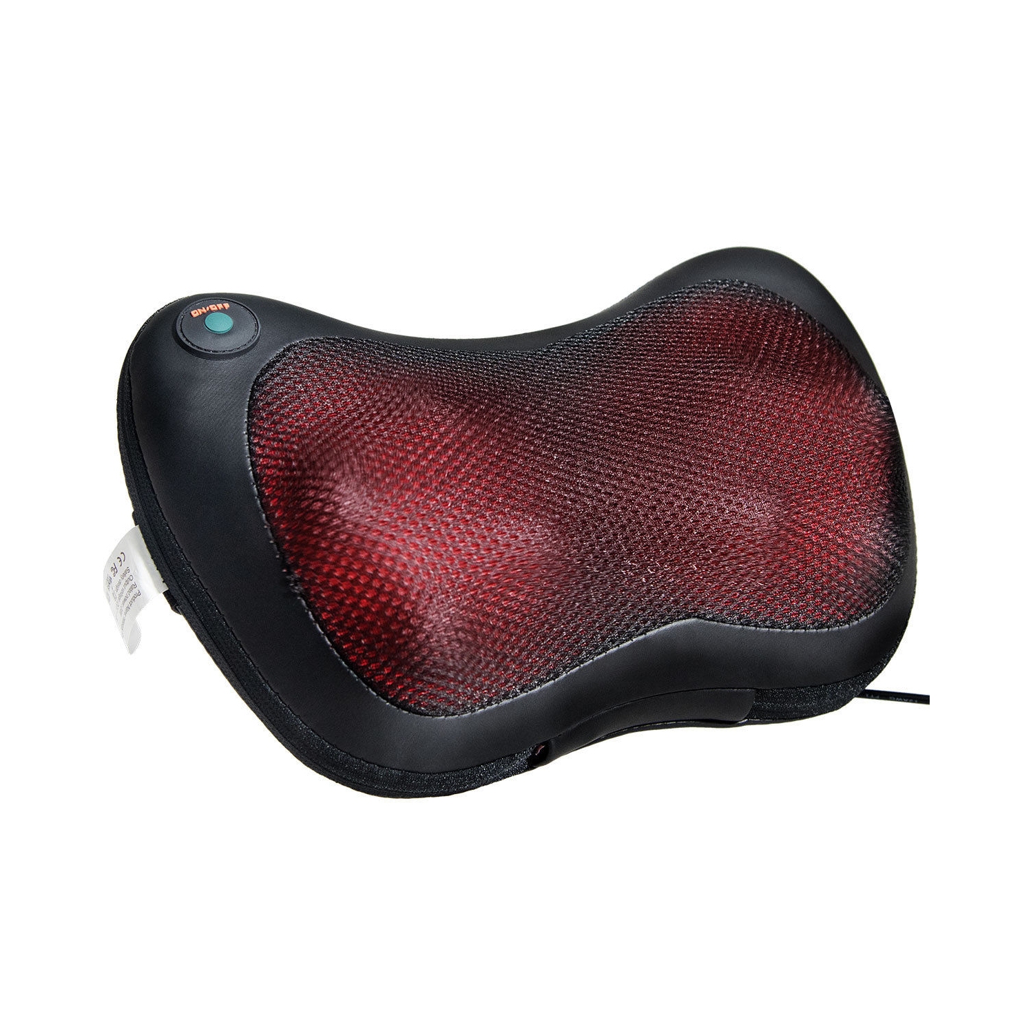 Siège de massage shiatsu avec pétrissage profond en chaleur pour le cou et le dos des épaules