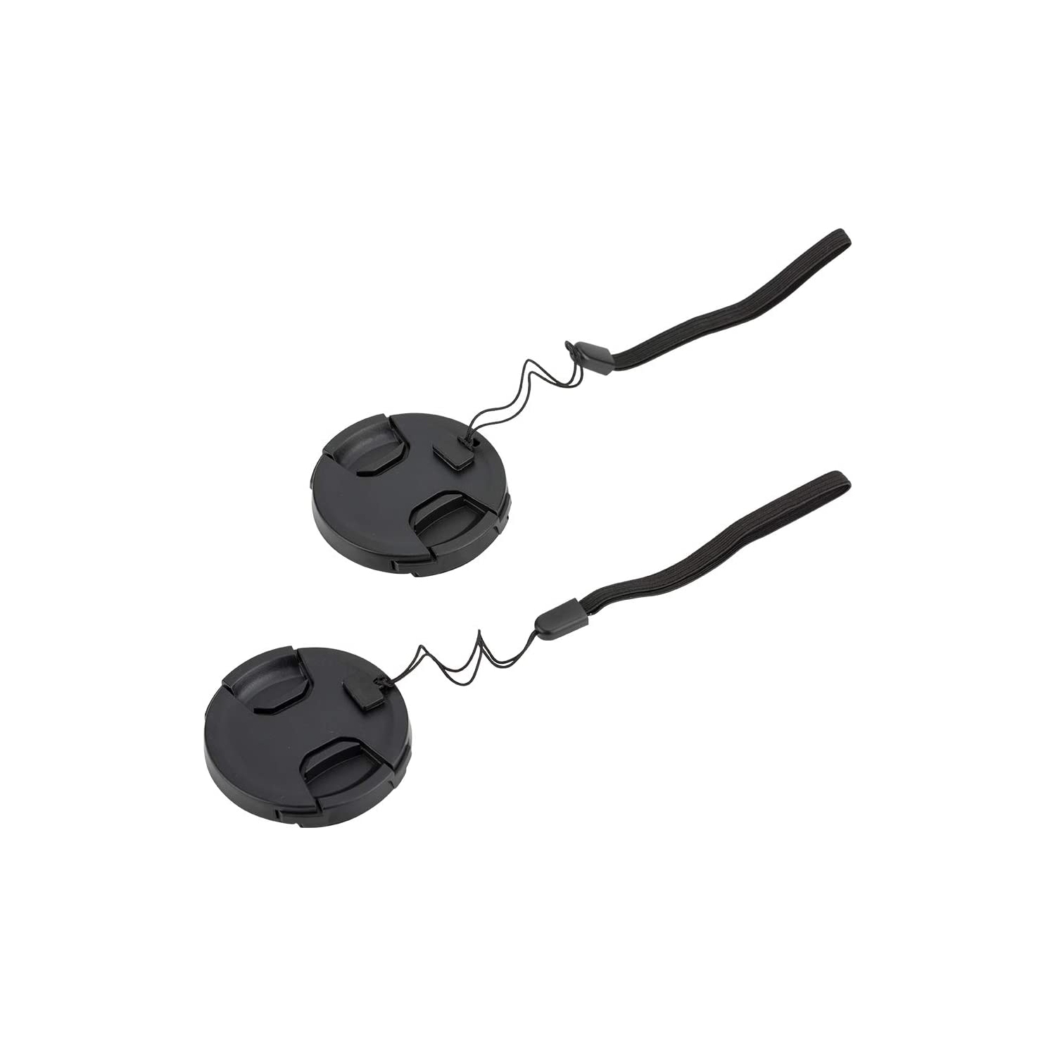 55mm Front Lens Cap Cover with Deluxe Cap Keeper for Nikon D3400 D3500 D5600 D7500 with Kit Lens AF-P 18-55mm for Sony A7 A7II A7III A7IV with Kit